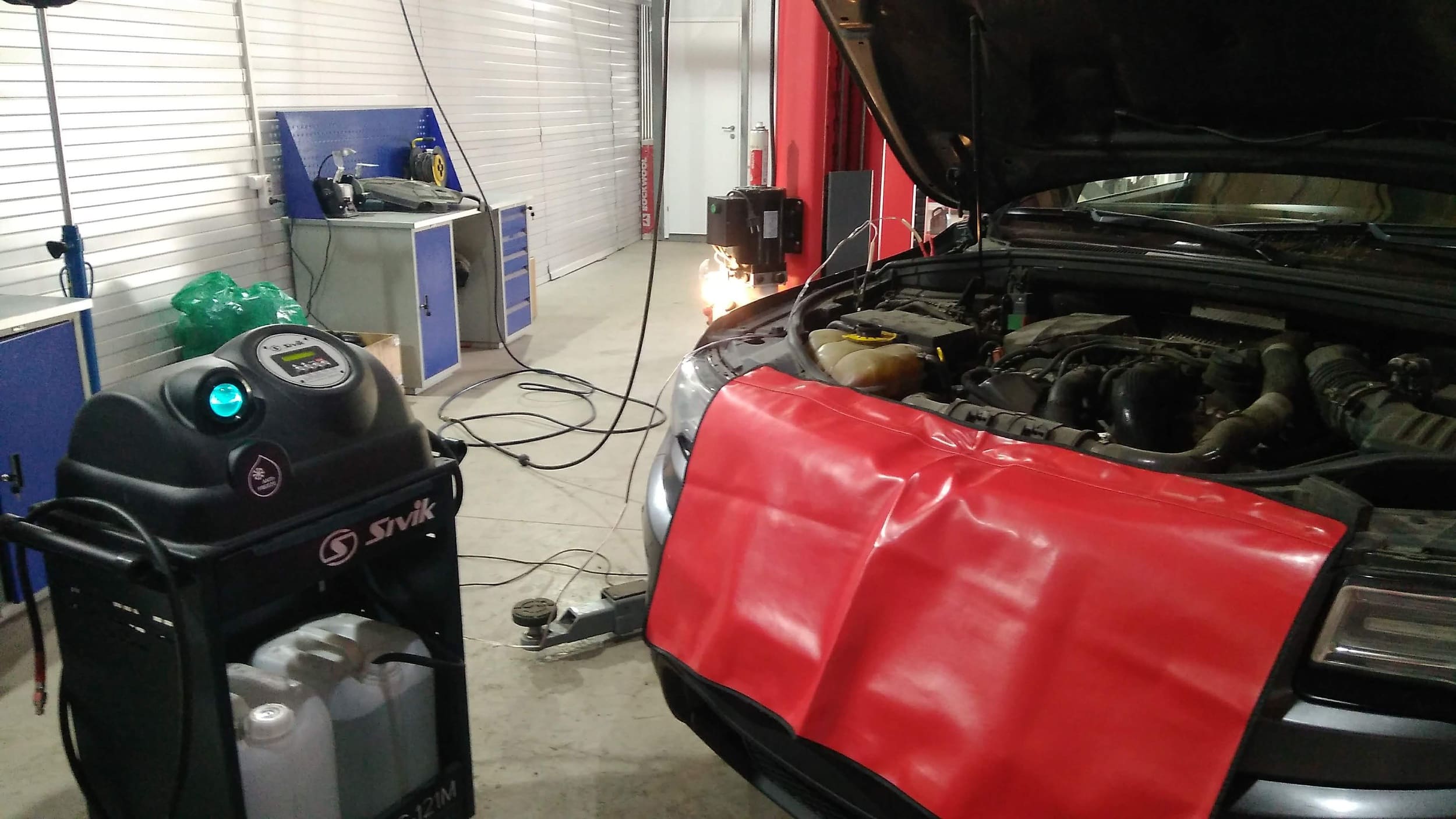 Замена антифриза