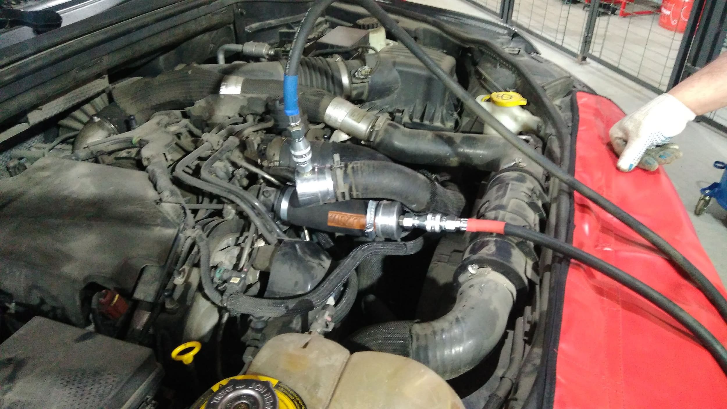 Замена антифриза