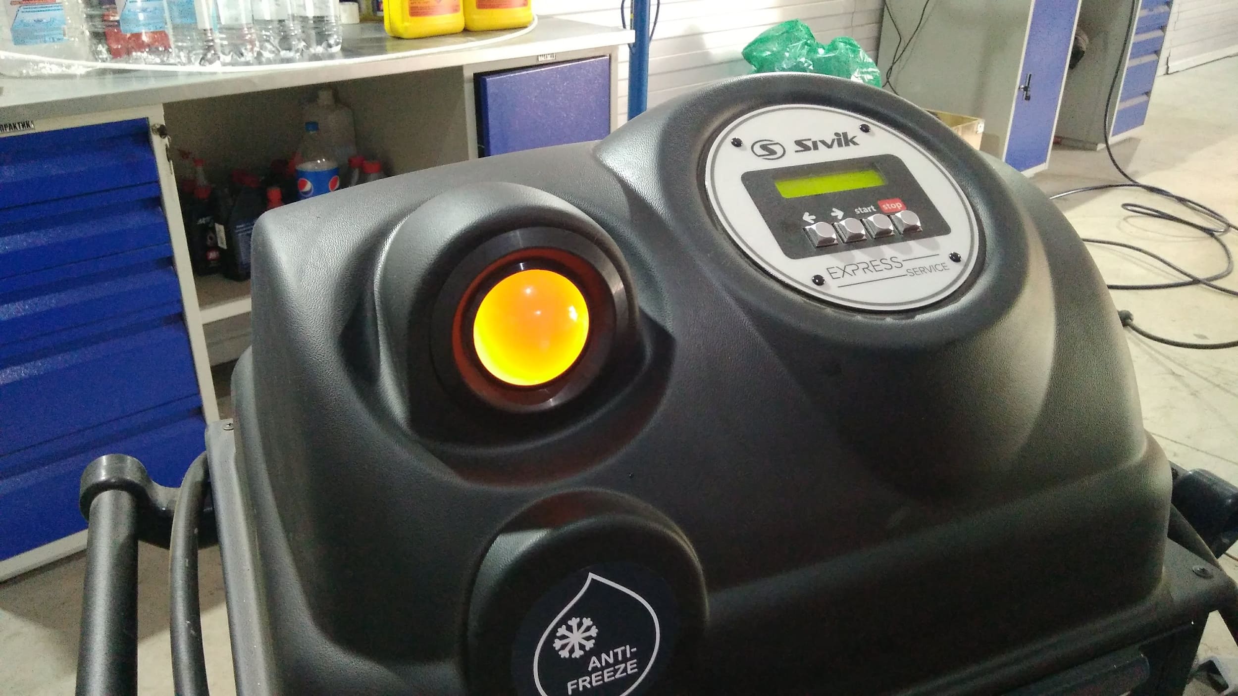 Замена антифриза