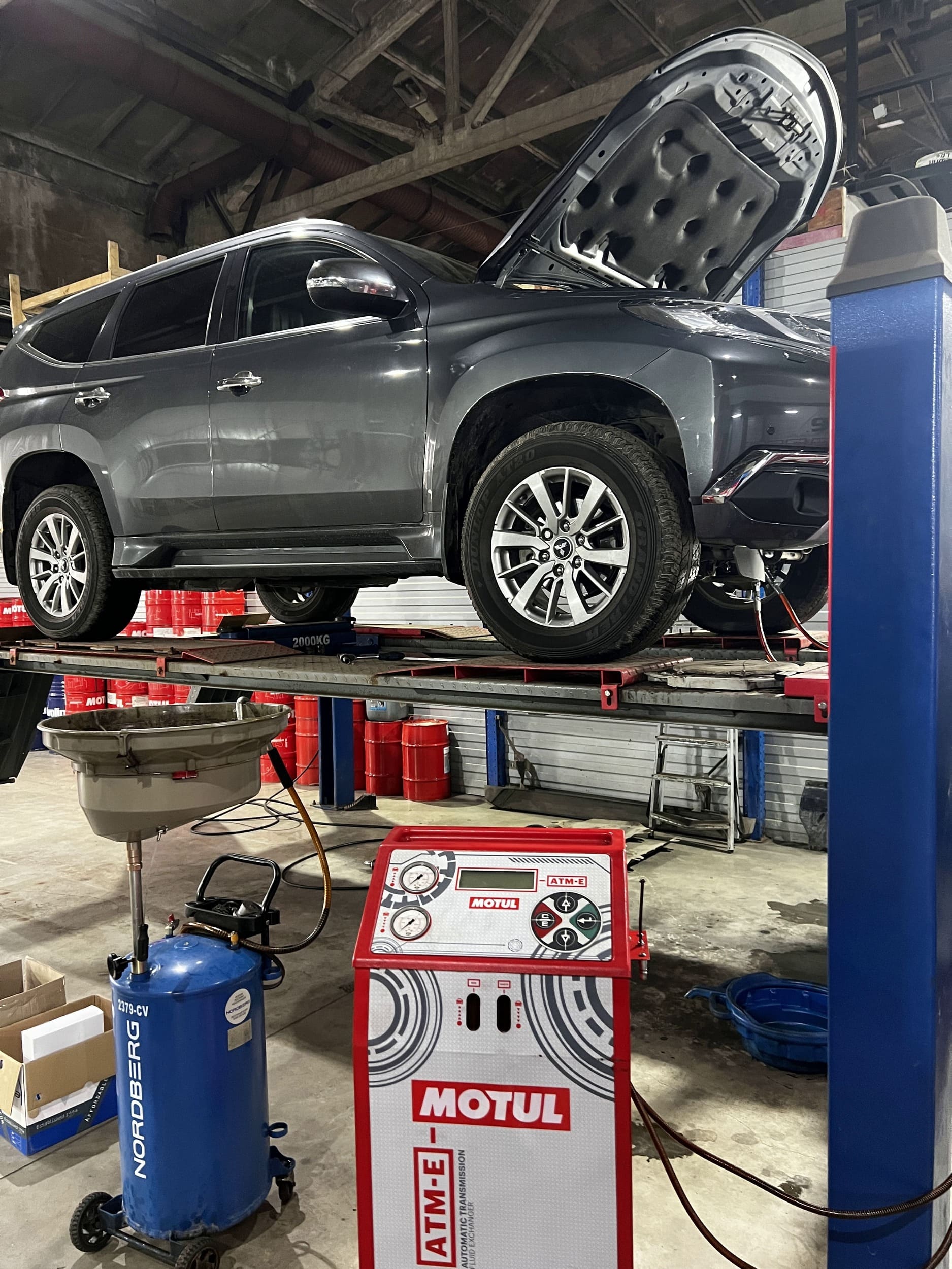 Замена масла в АКПП