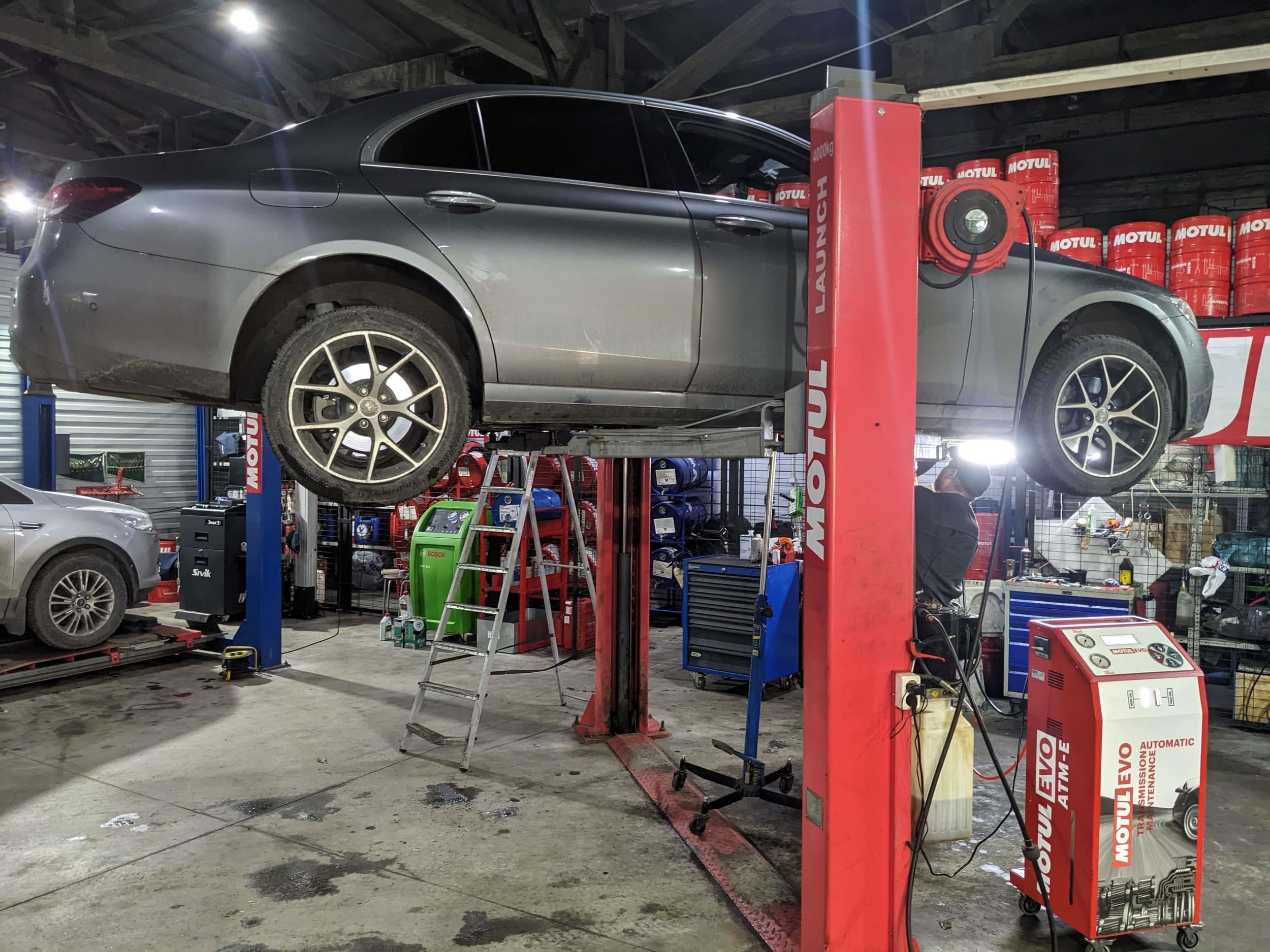 Замена масла в АКПП