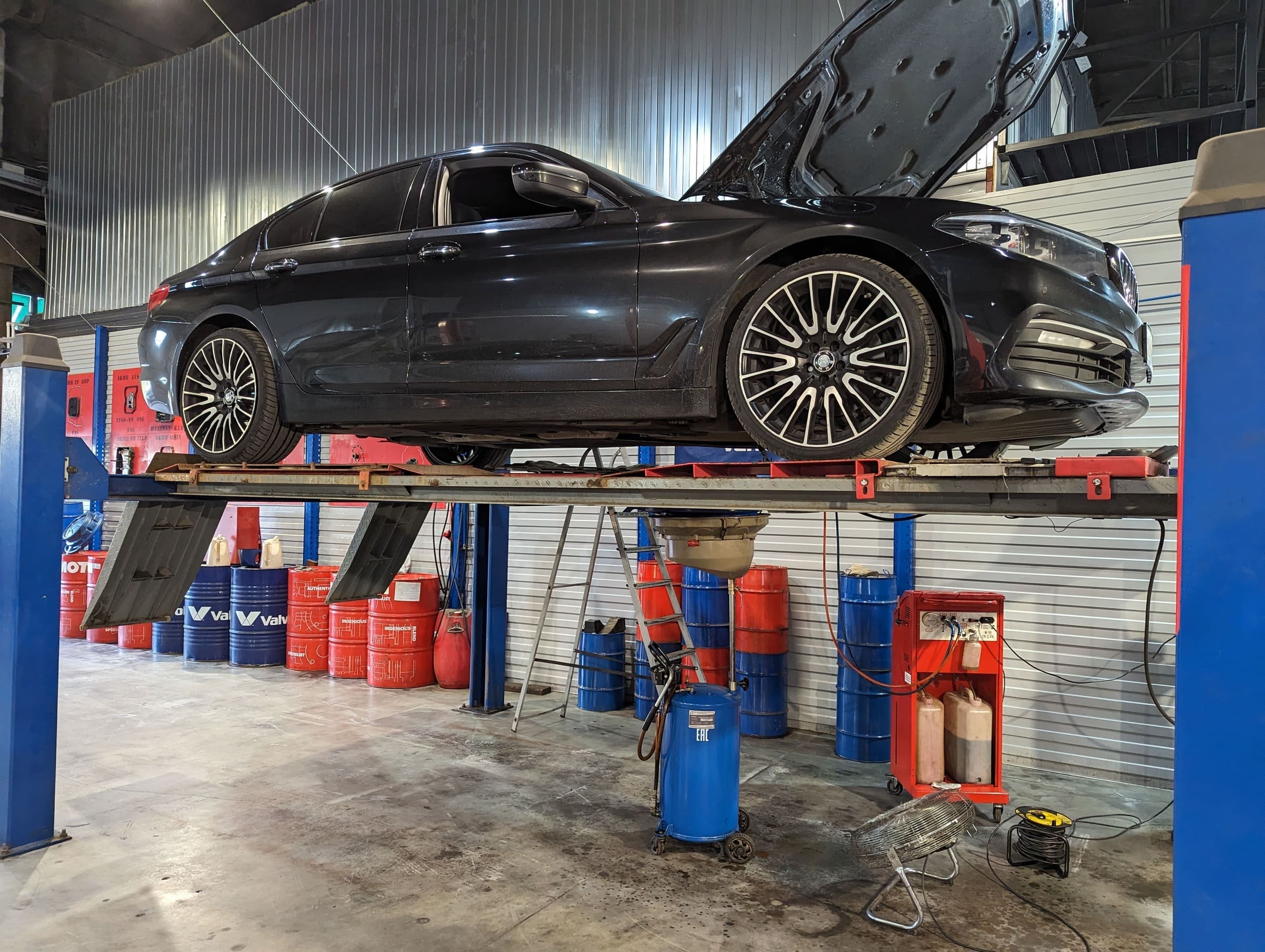 Замена масла в АКПП