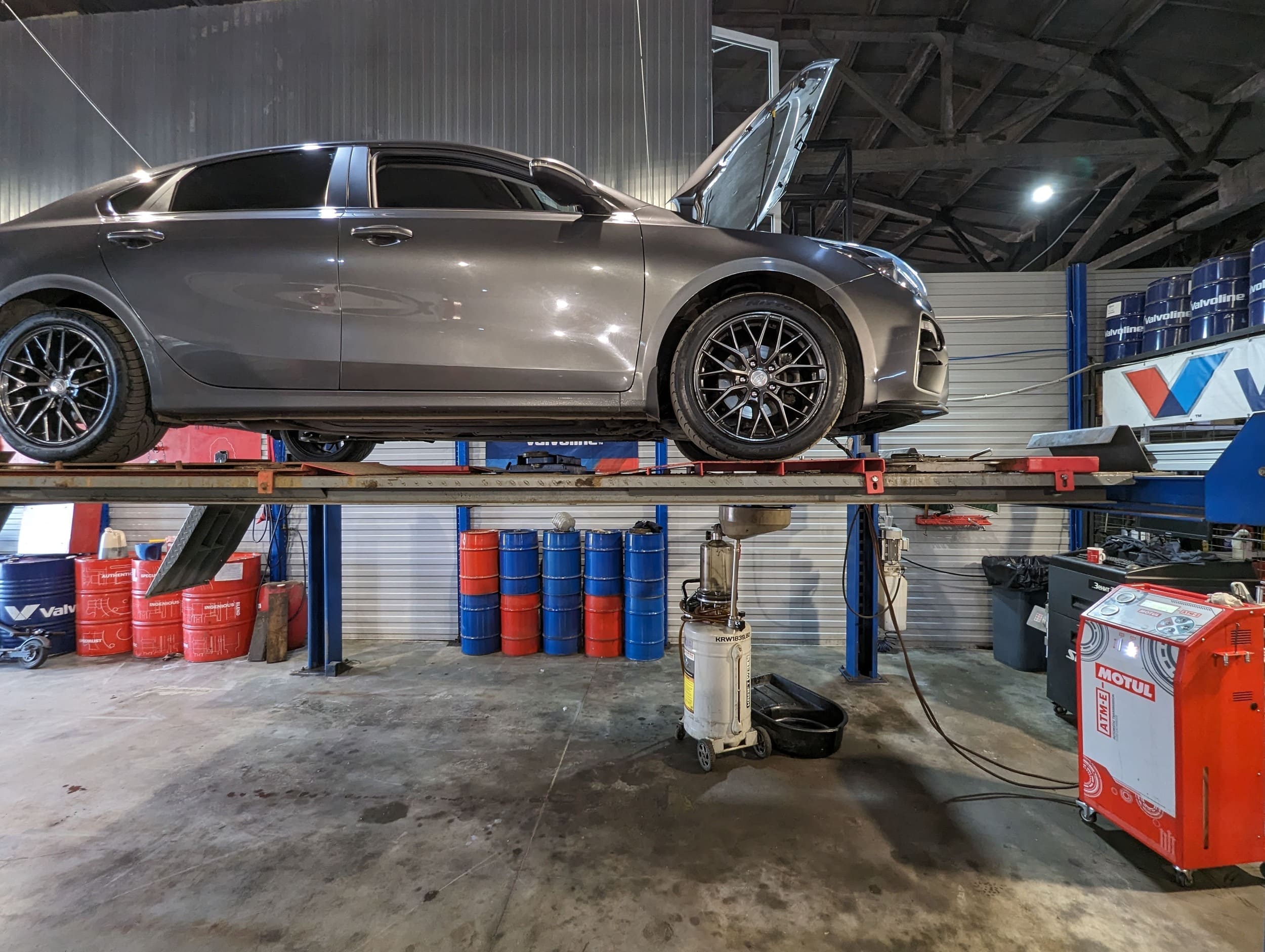 Замена масла в МКПП