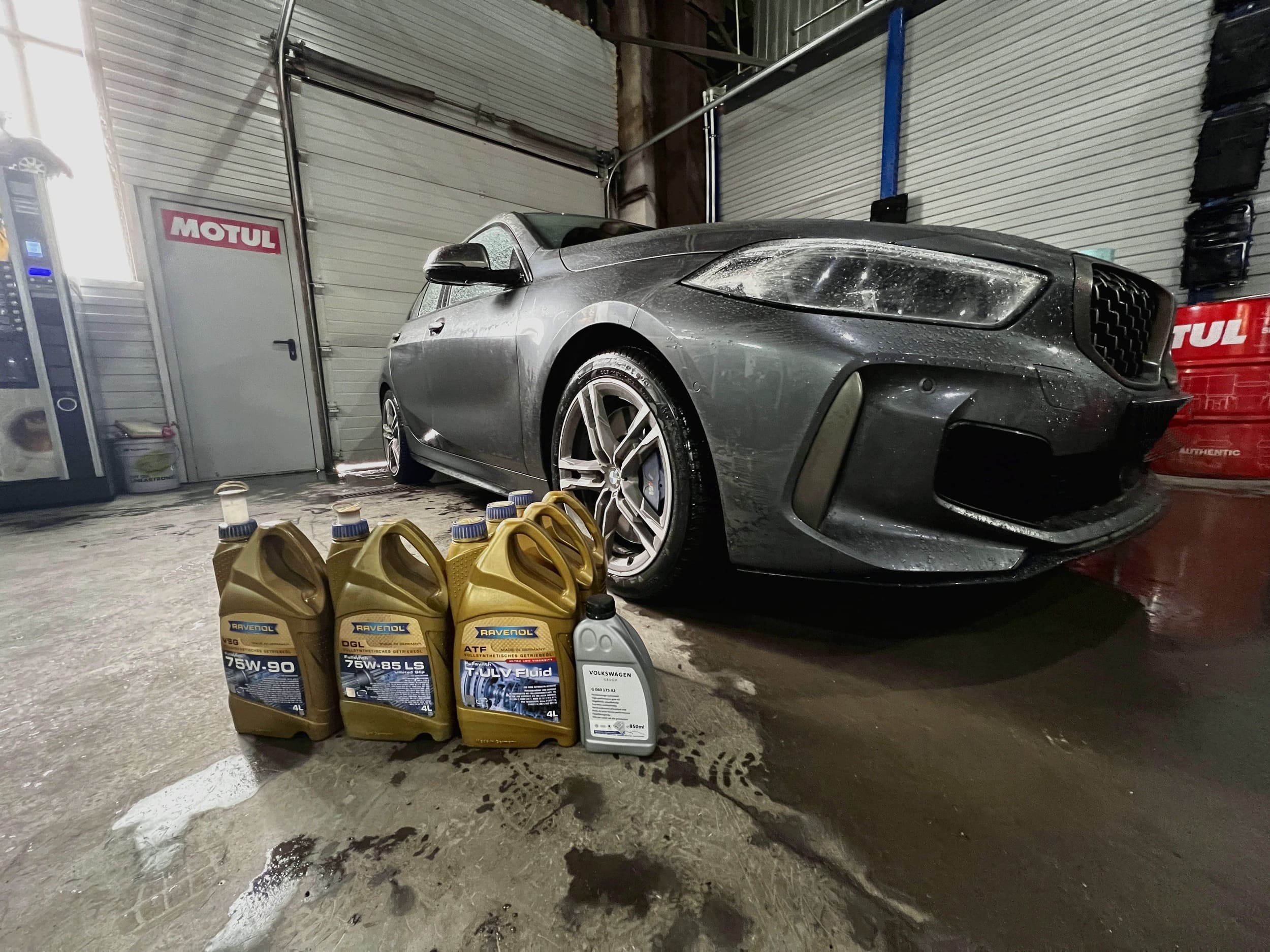 Замена масла в DSG/Powershift