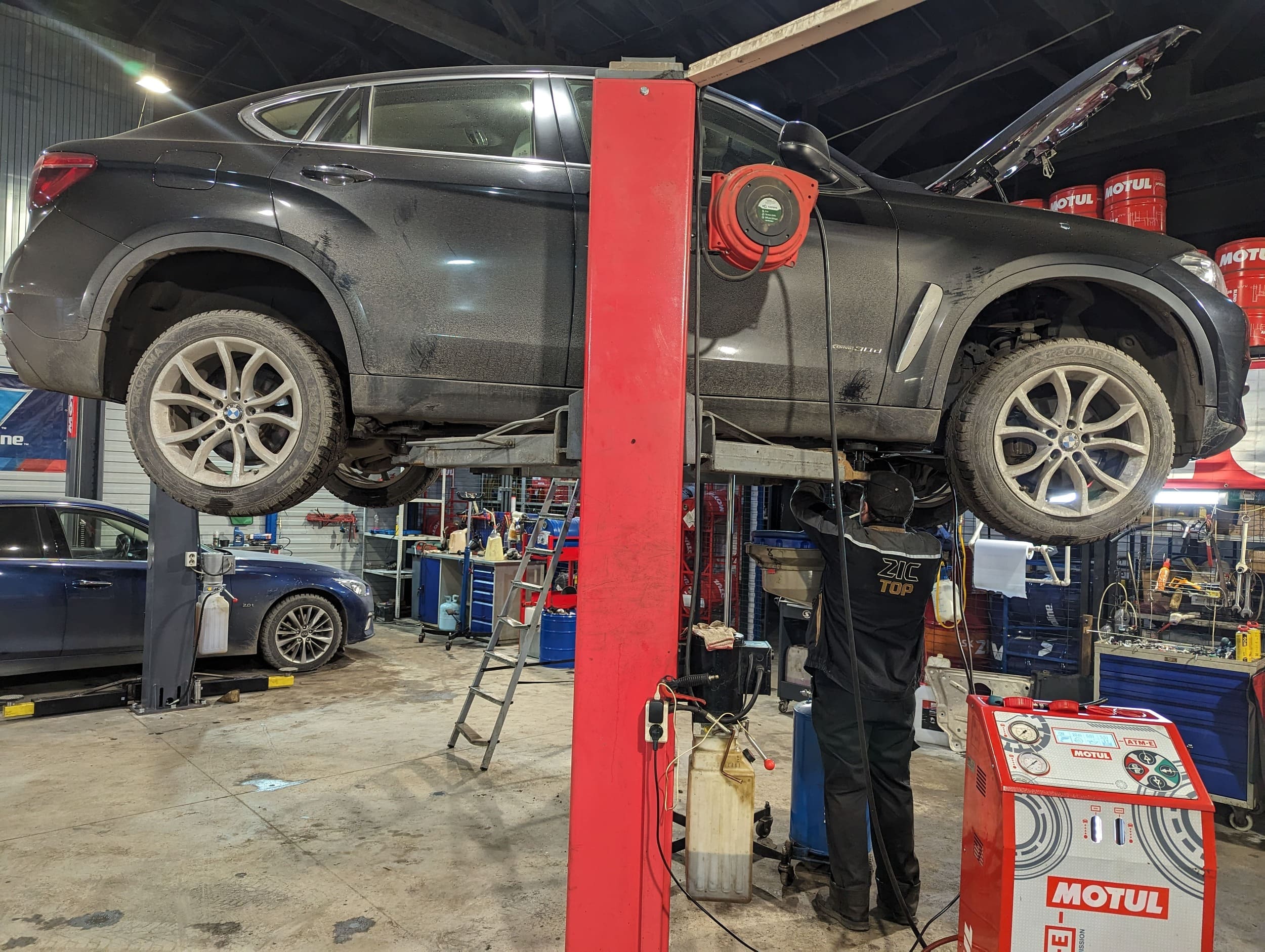 Замена масла в раздатке