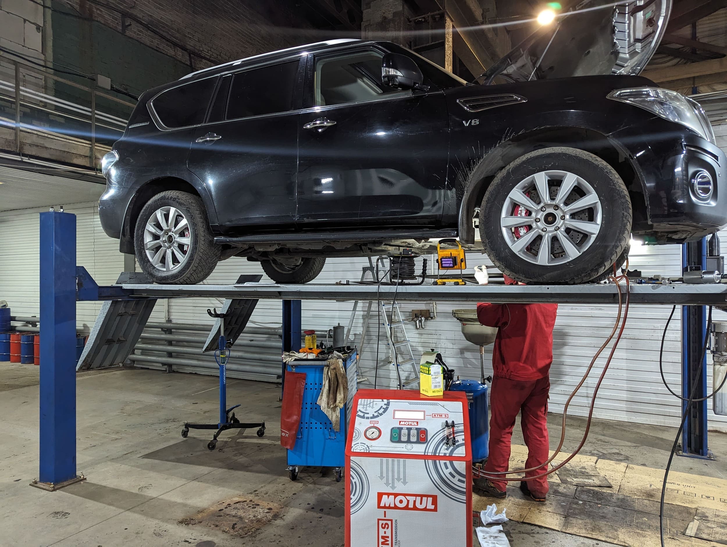 Замена масла в DSG/Powershift