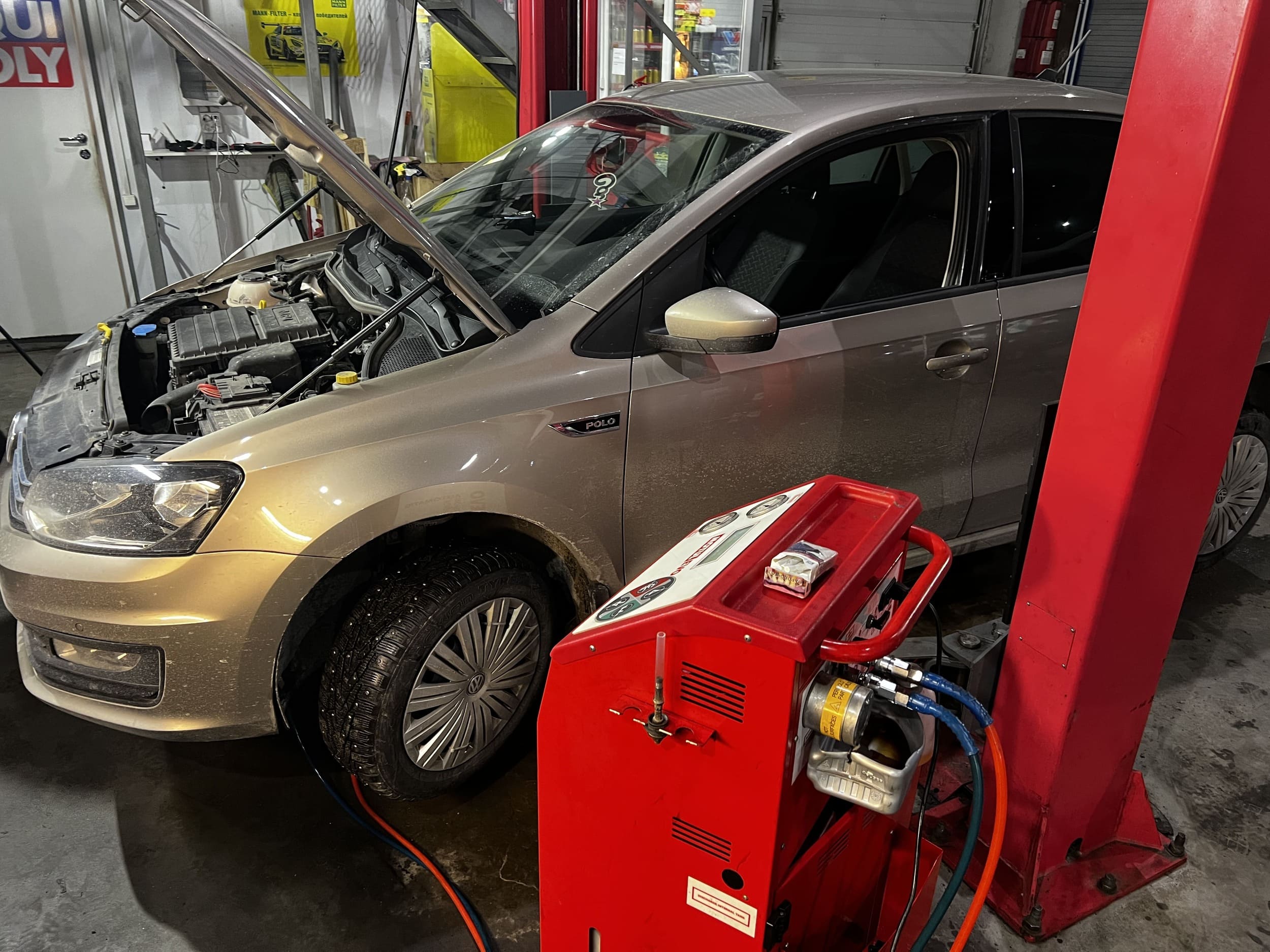 Заправка кондиционера