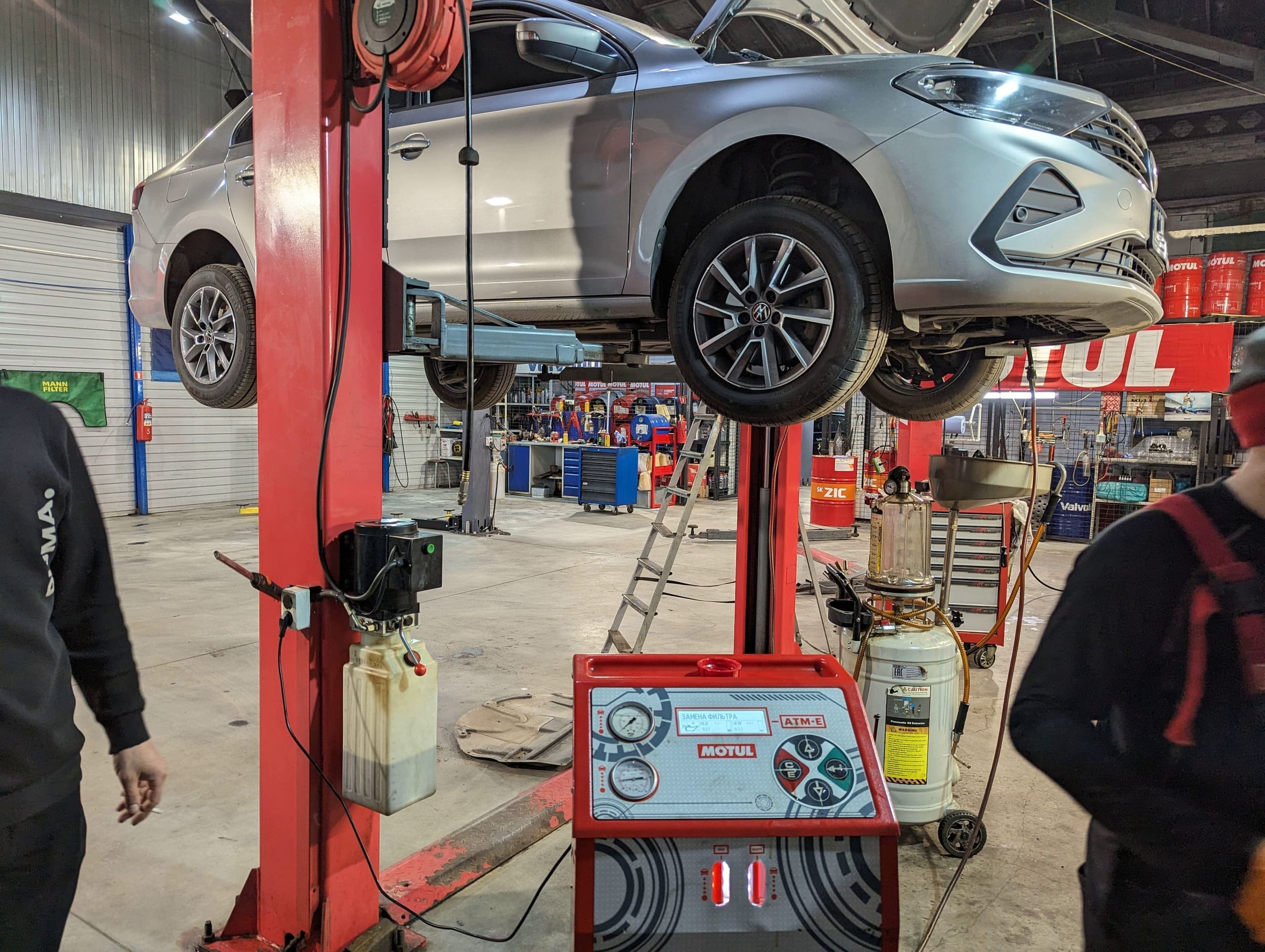 Замена антифриза