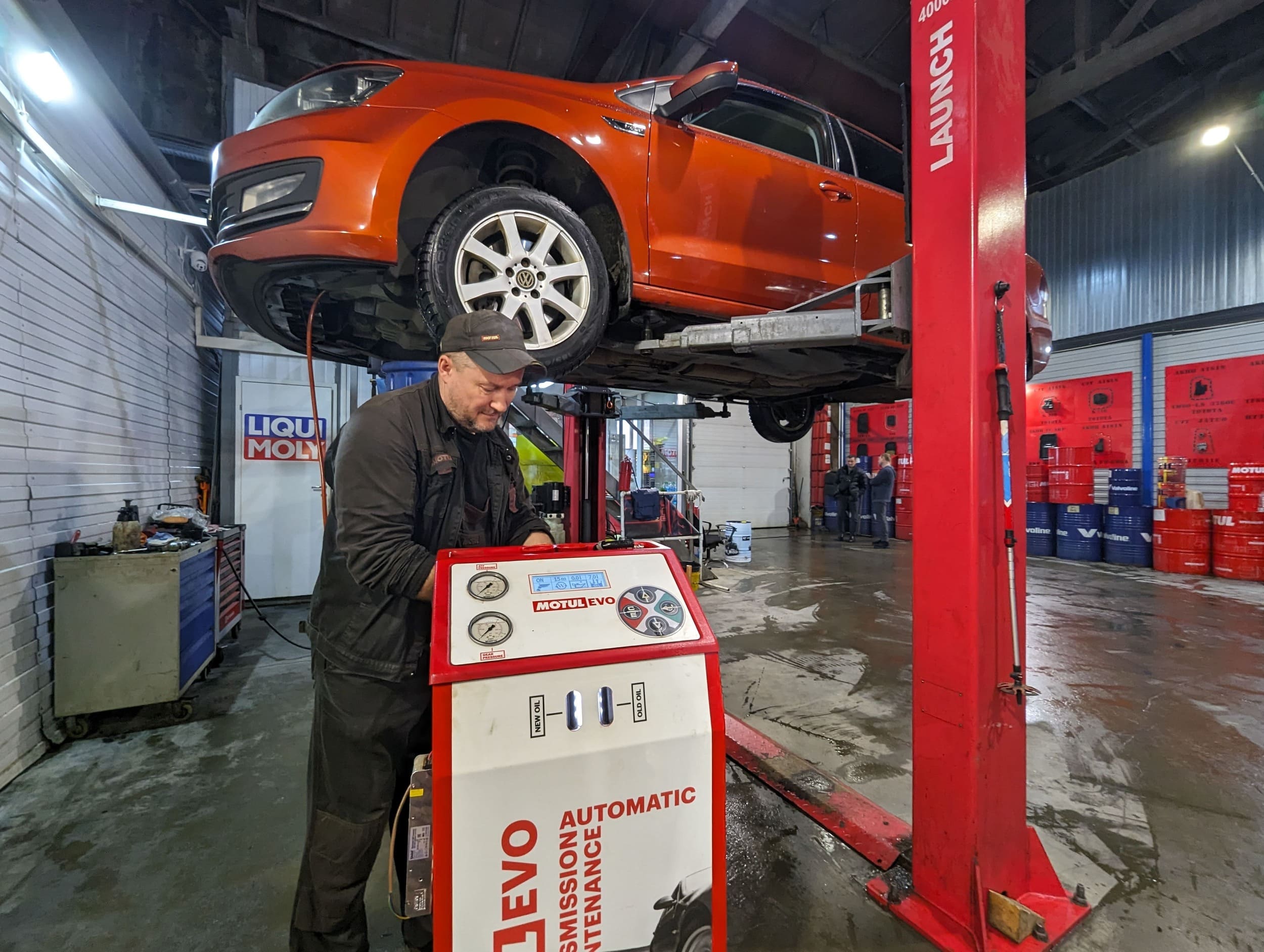 Замена масла в МКПП