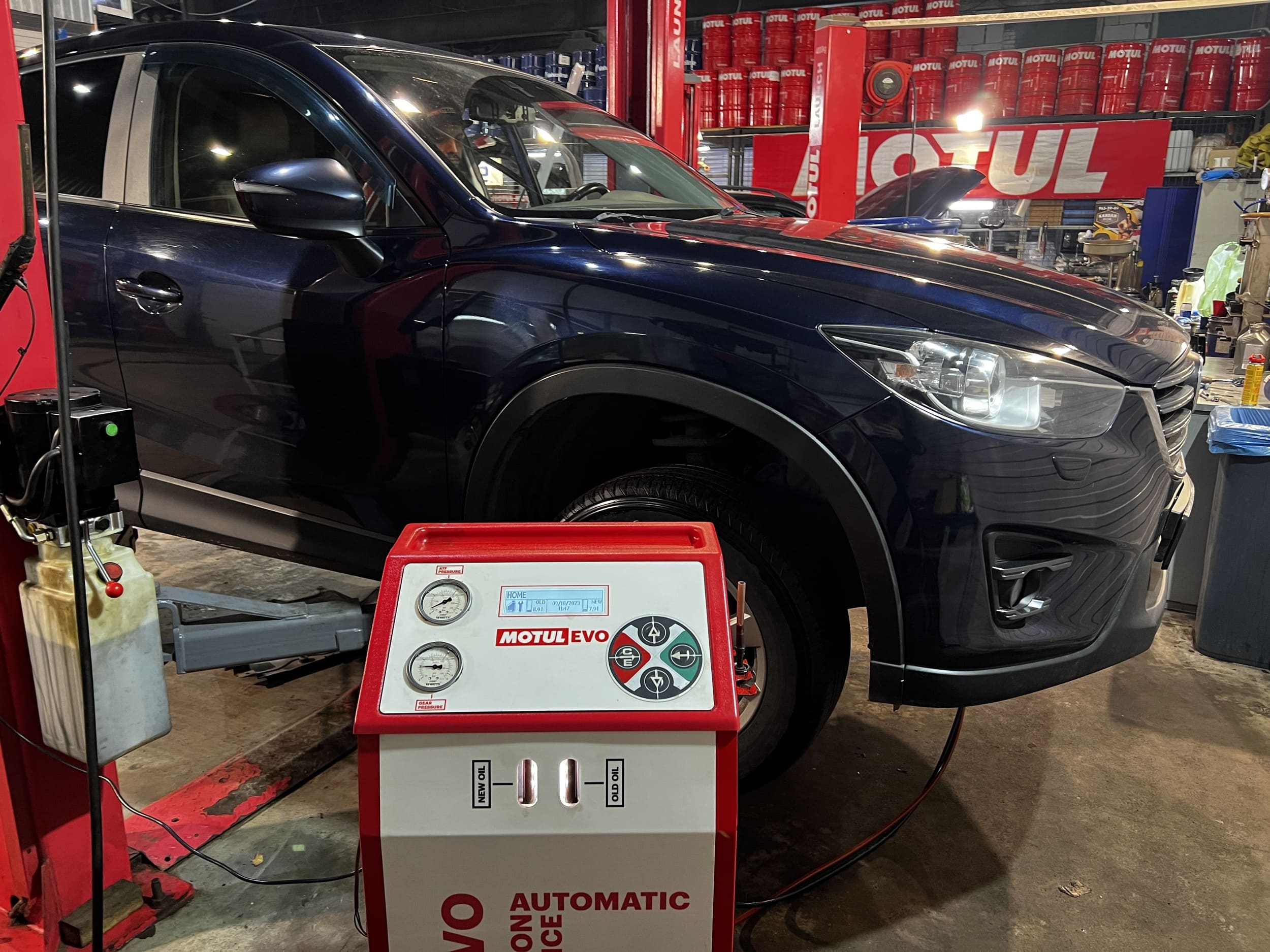 Замена масла в вариаторе