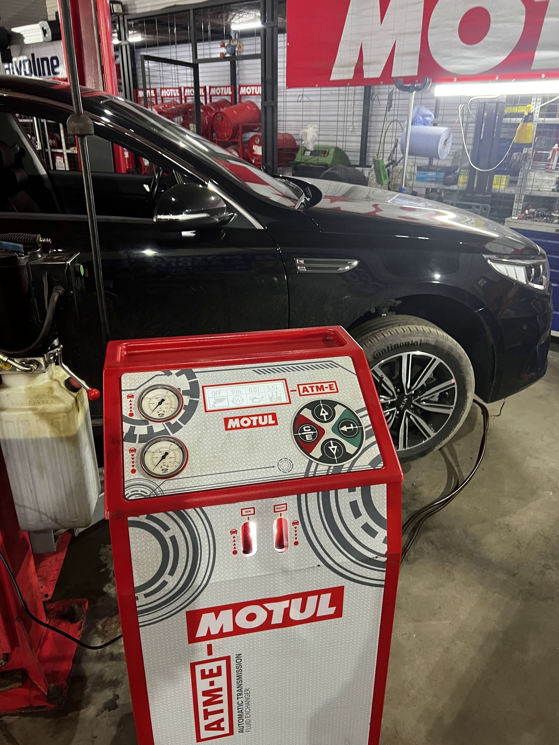 Замена масла в редукторах