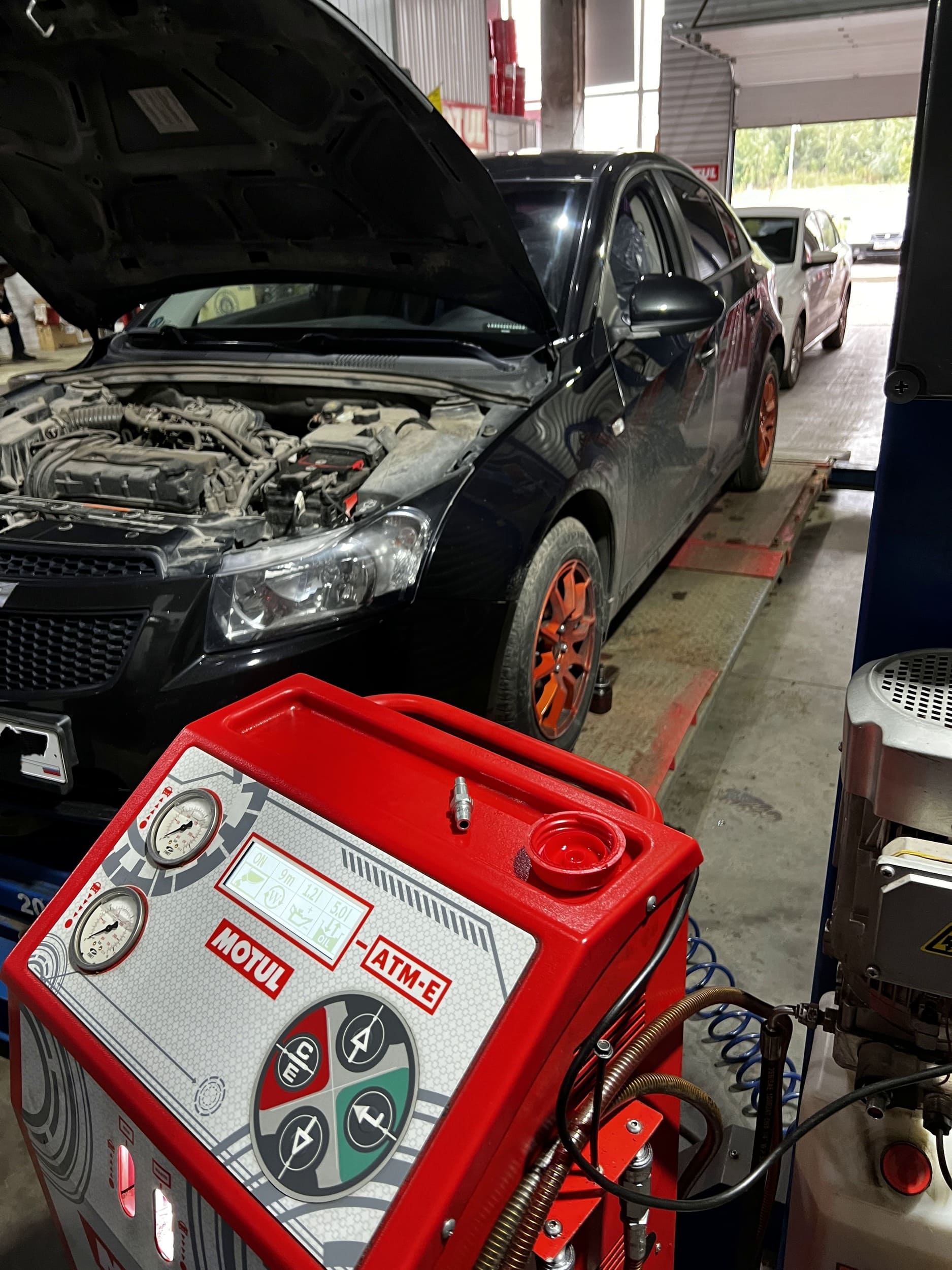 Замена антифриза