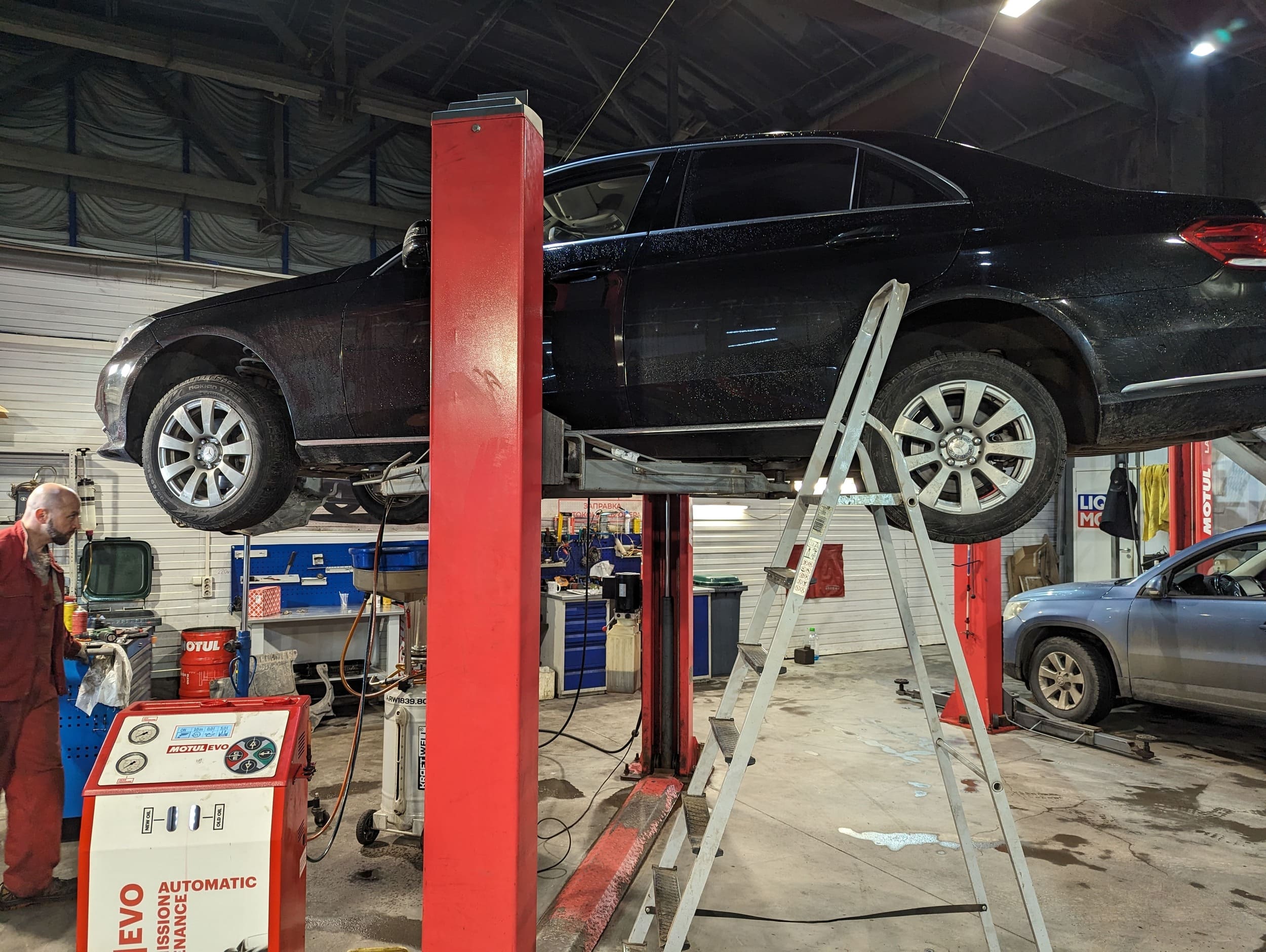 Замена масла в МКПП