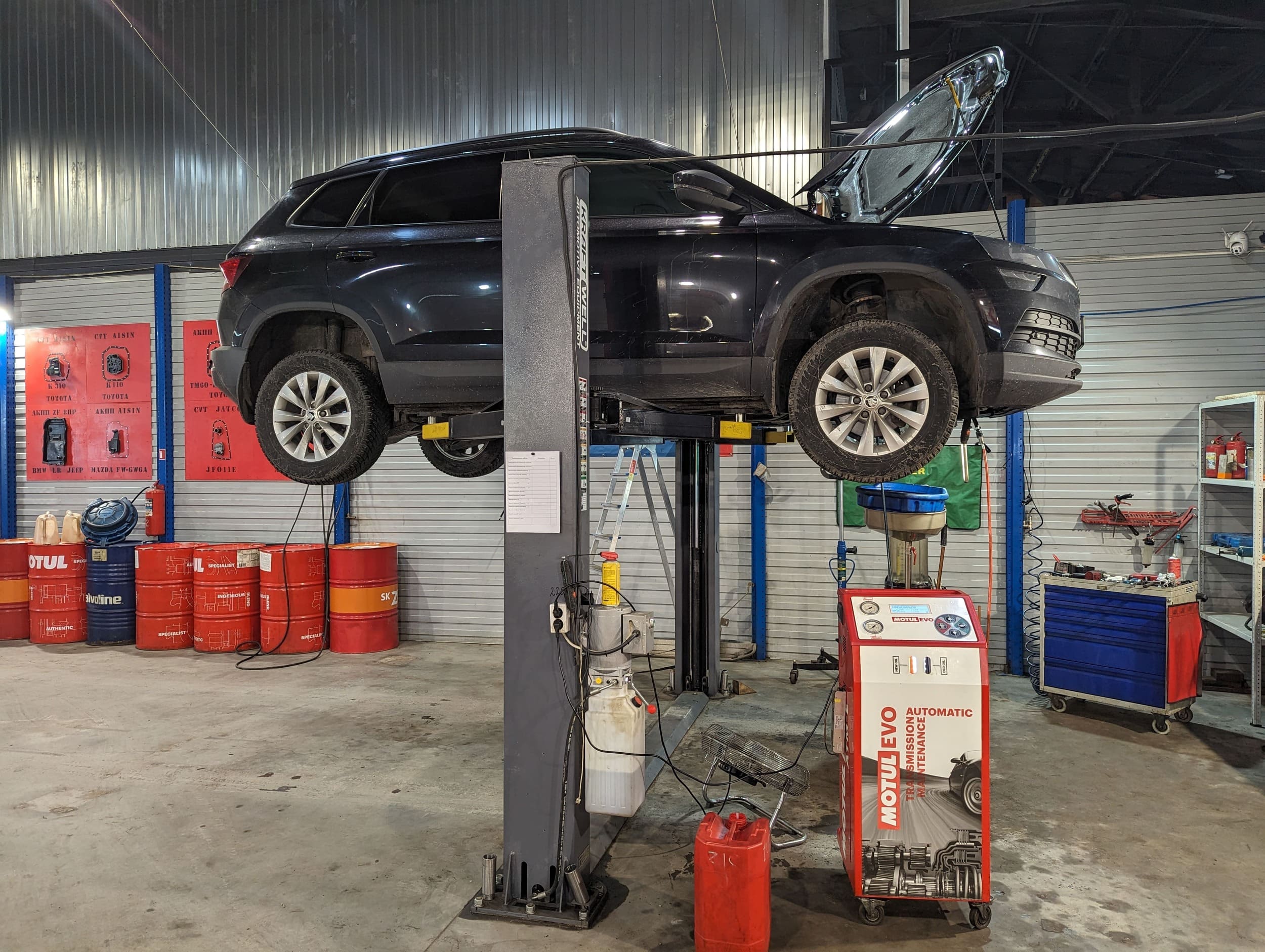 Замена масла в МКПП