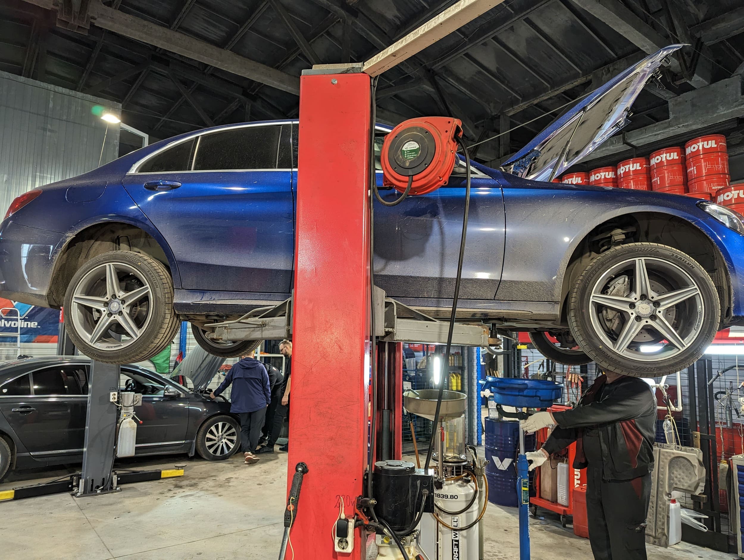 Замена масла в DSG/Powershift