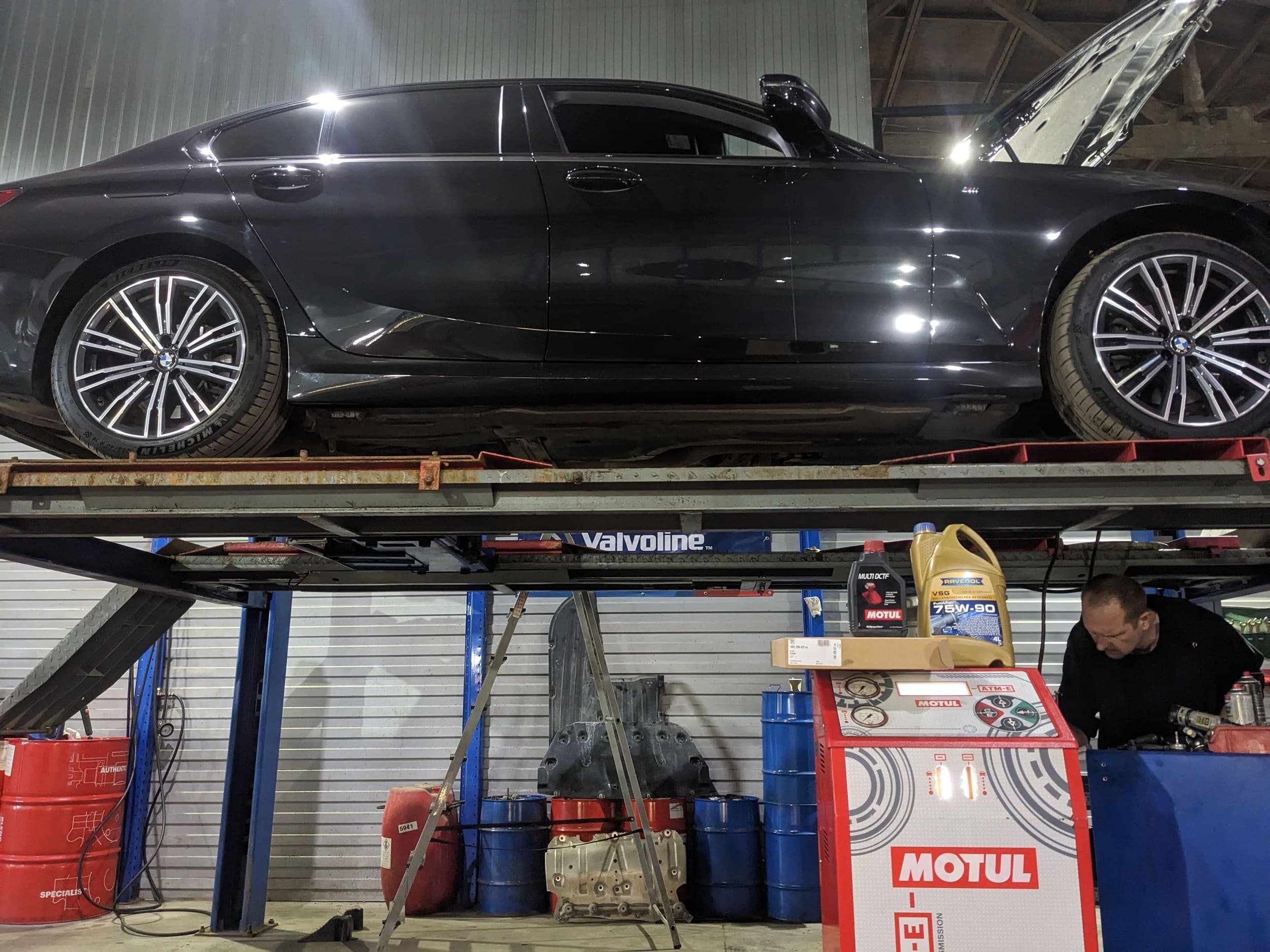 Замена масла в раздатке