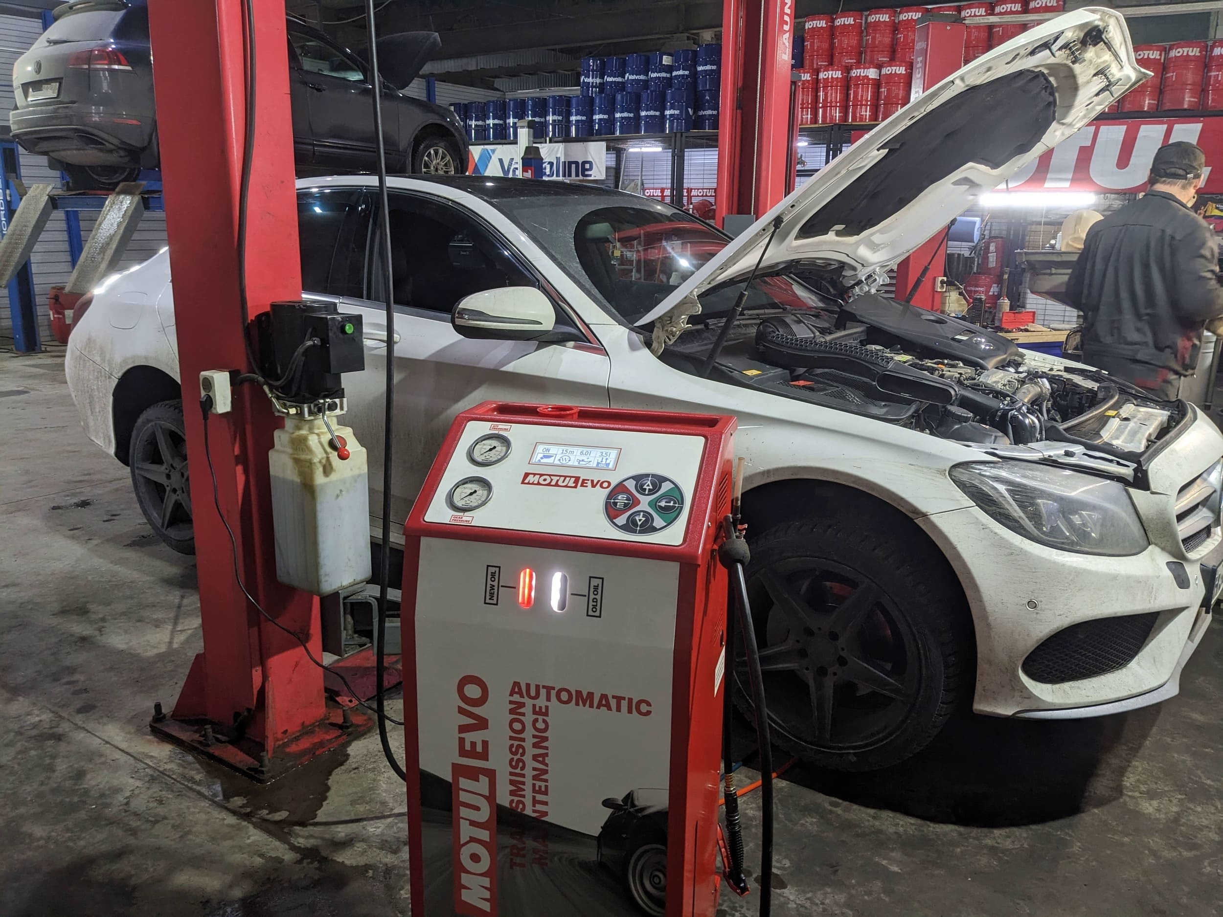 Замена масла в DSG/Powershift