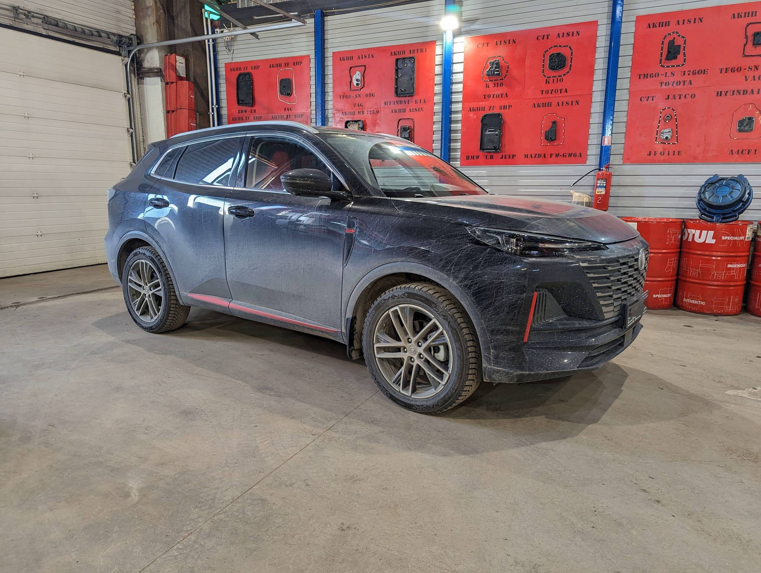 Замена масла в раздатке