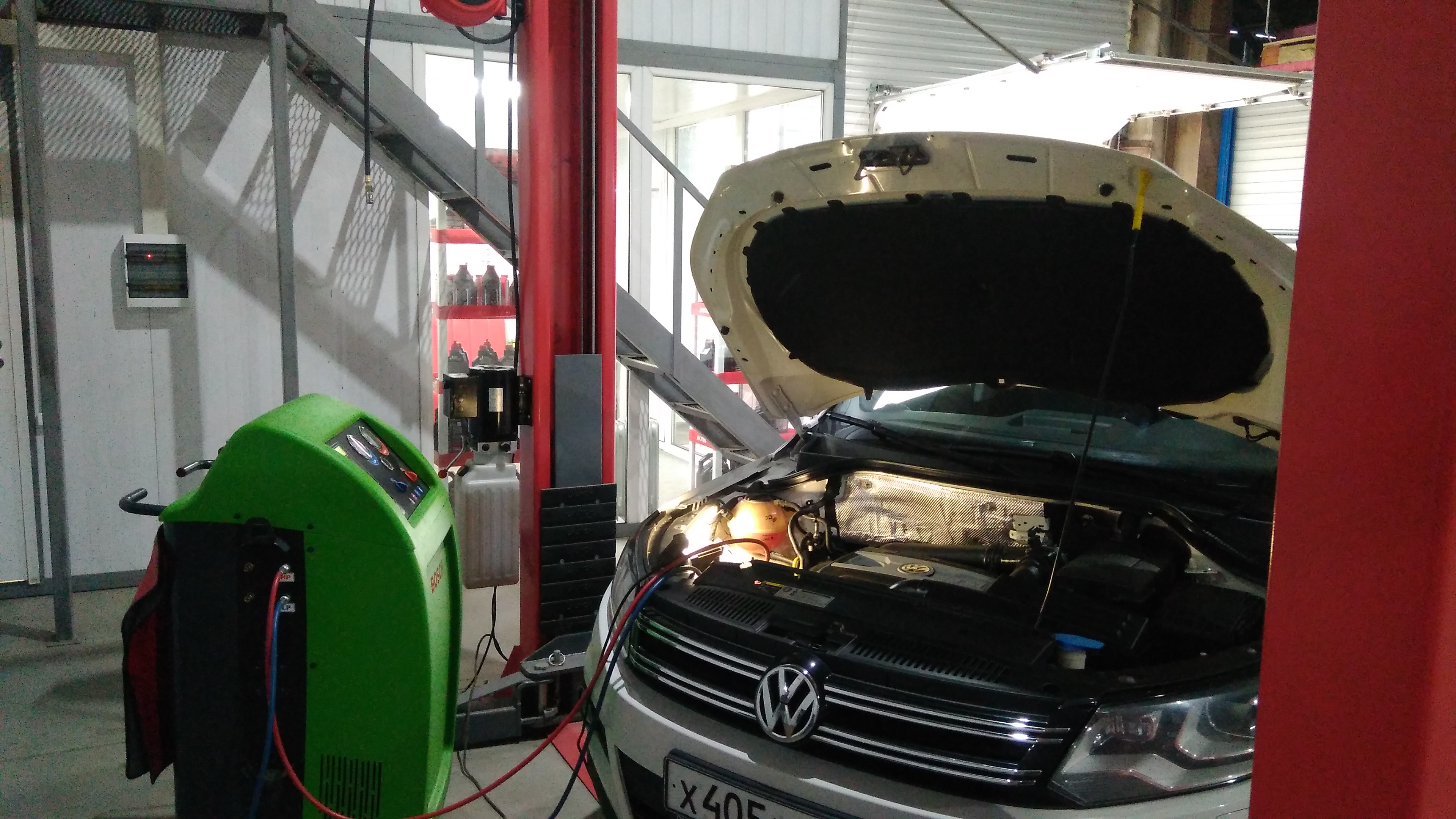 Заправка кондиционера