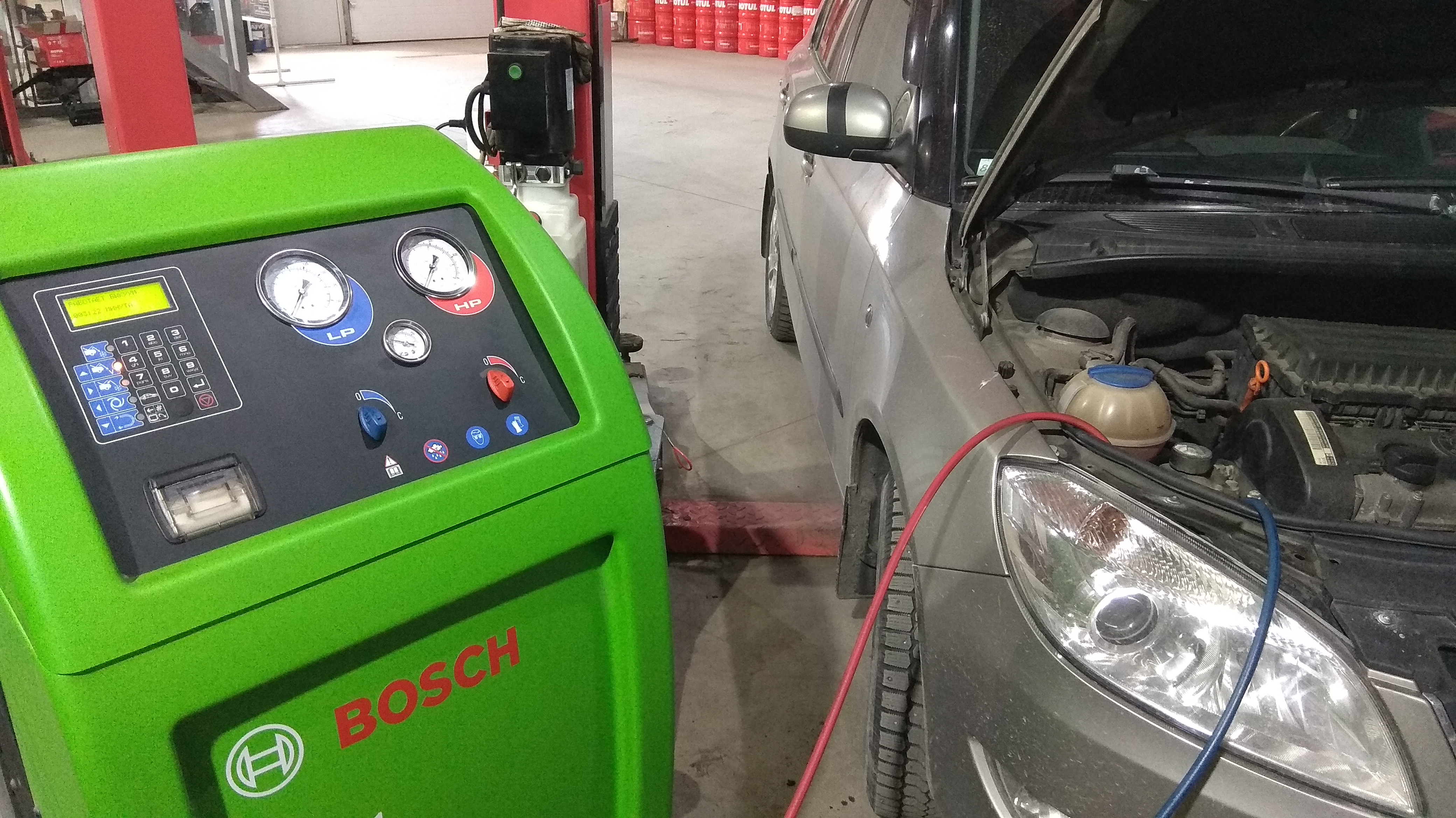 Заправка кондиционера