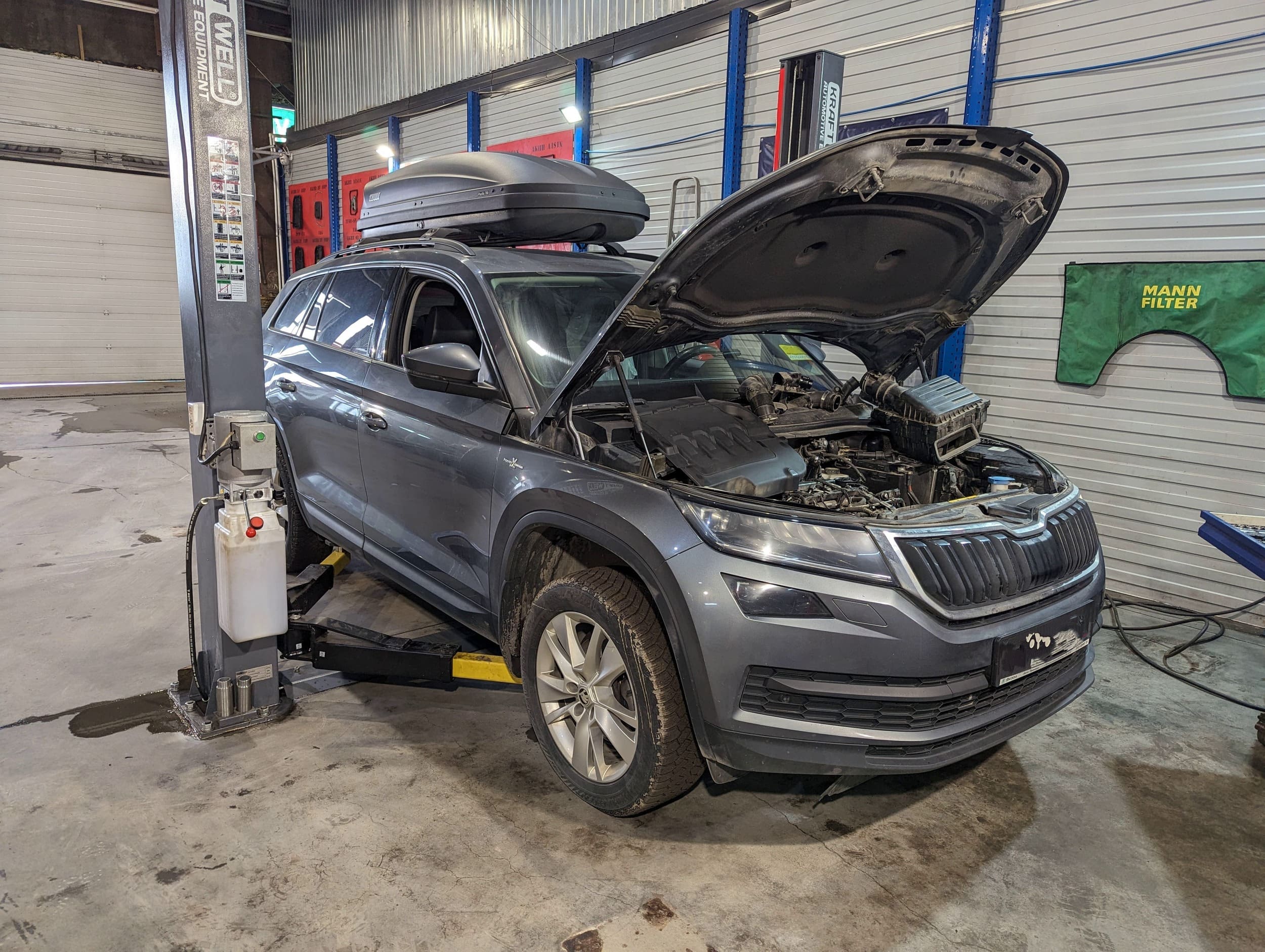 Замена масла в DSG/Powershift