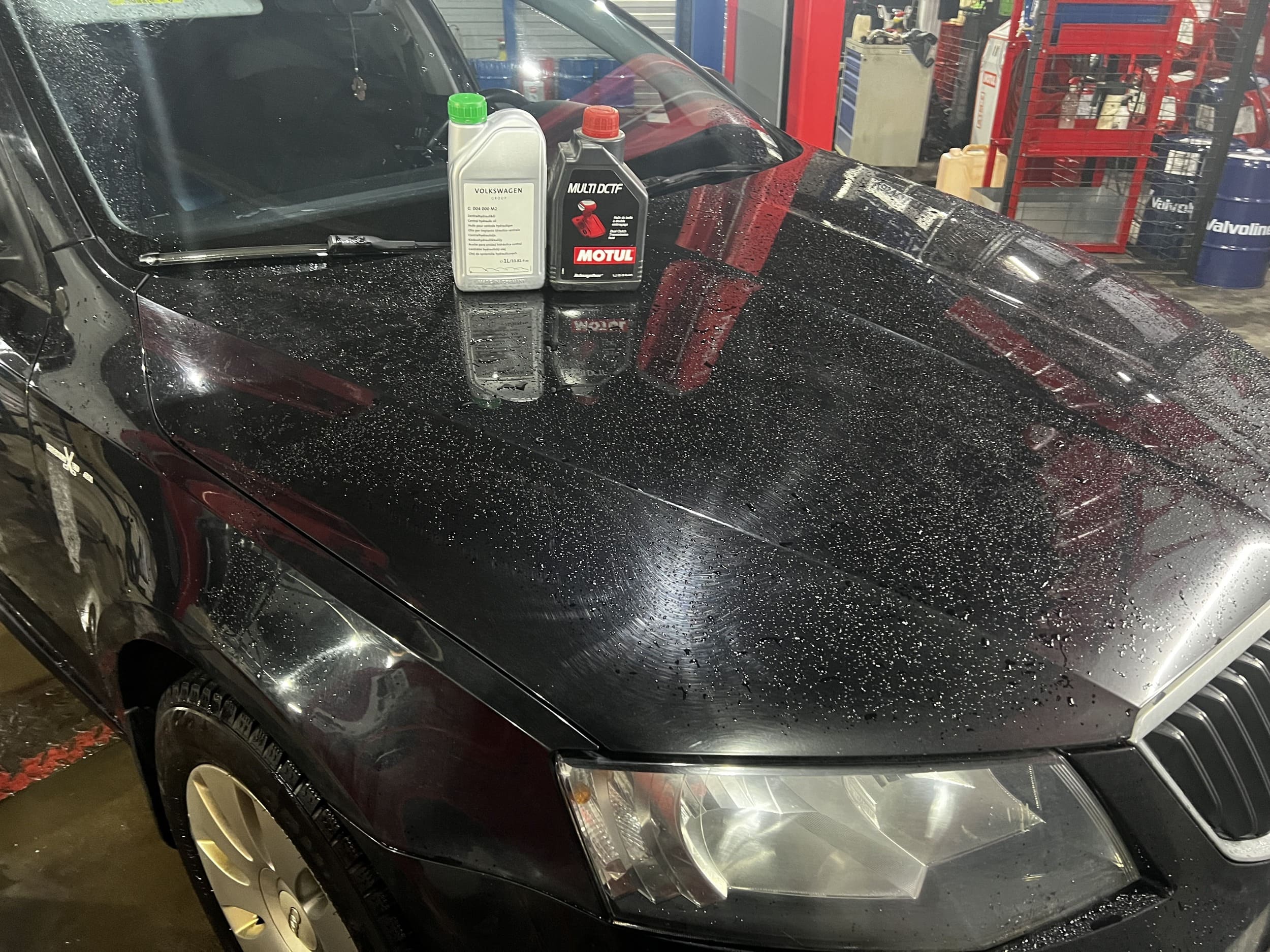 Замена масла в DSG/Powershift