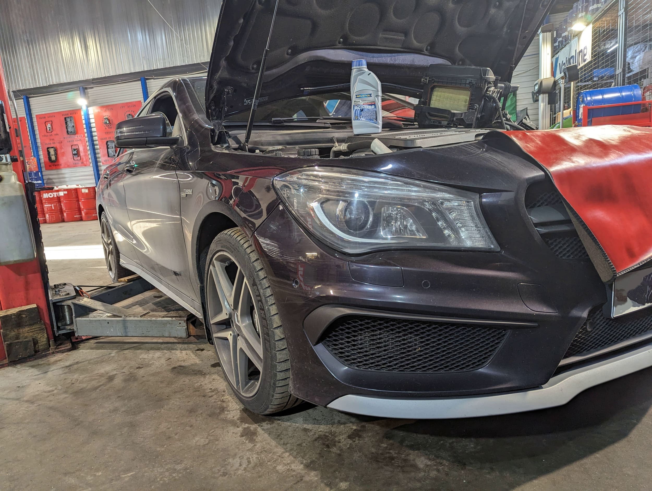 Замена масла в DSG/Powershift