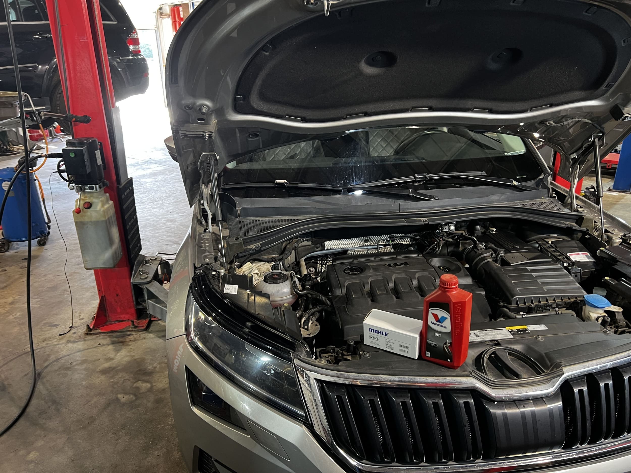 Замена масла в DSG/Powershift