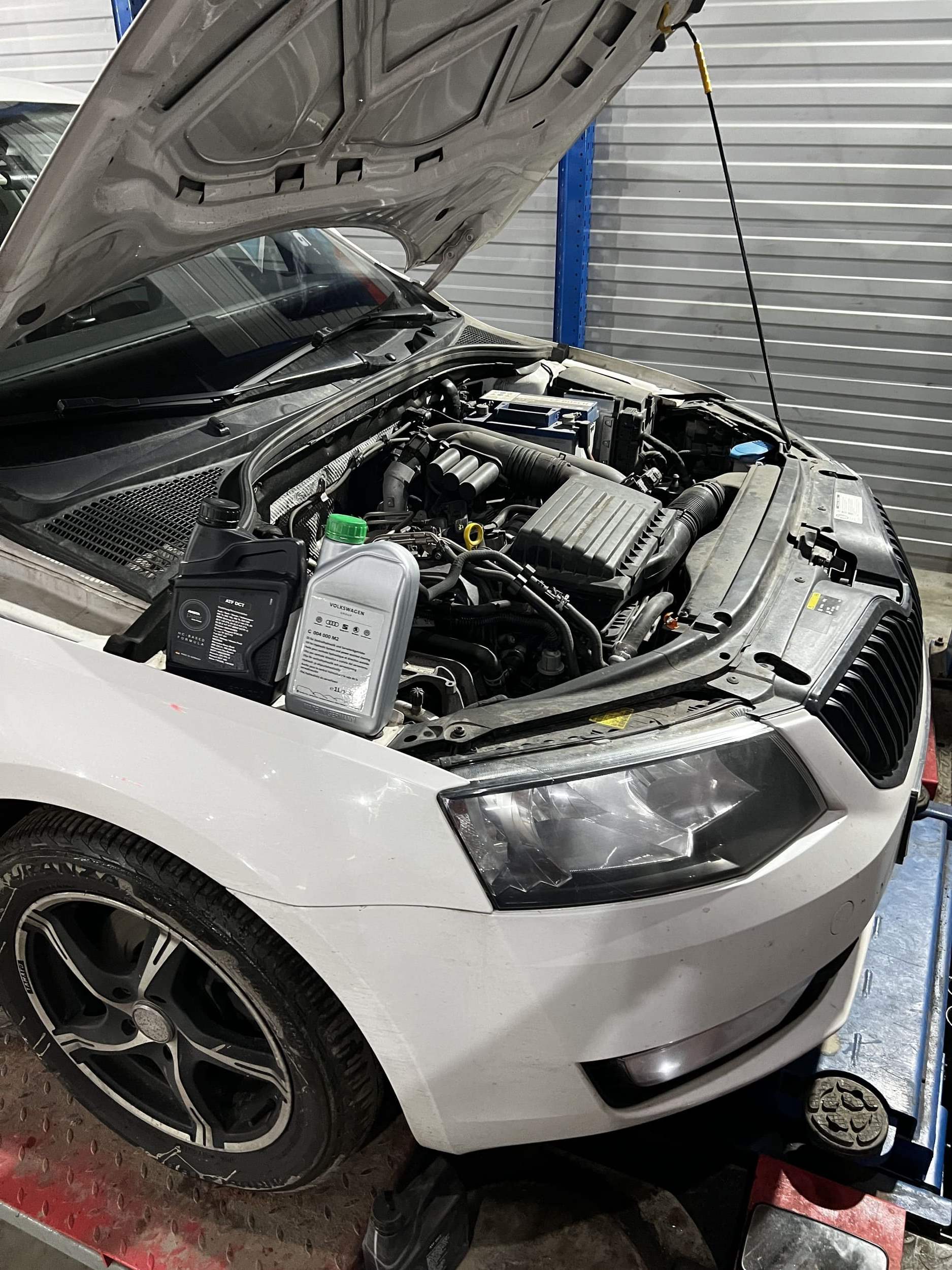 Замена масла в DSG/Powershift