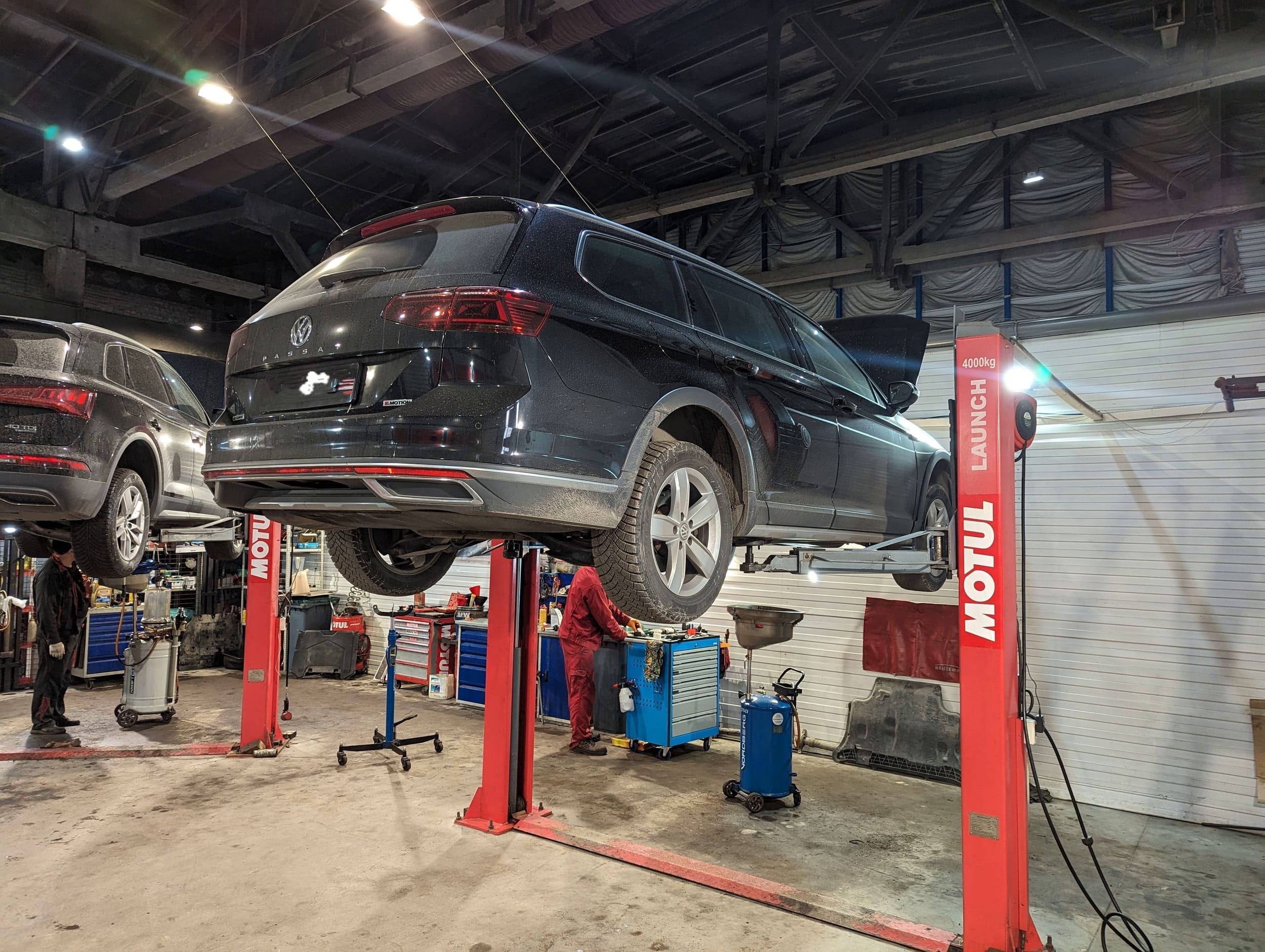 Замена масла в двигателе