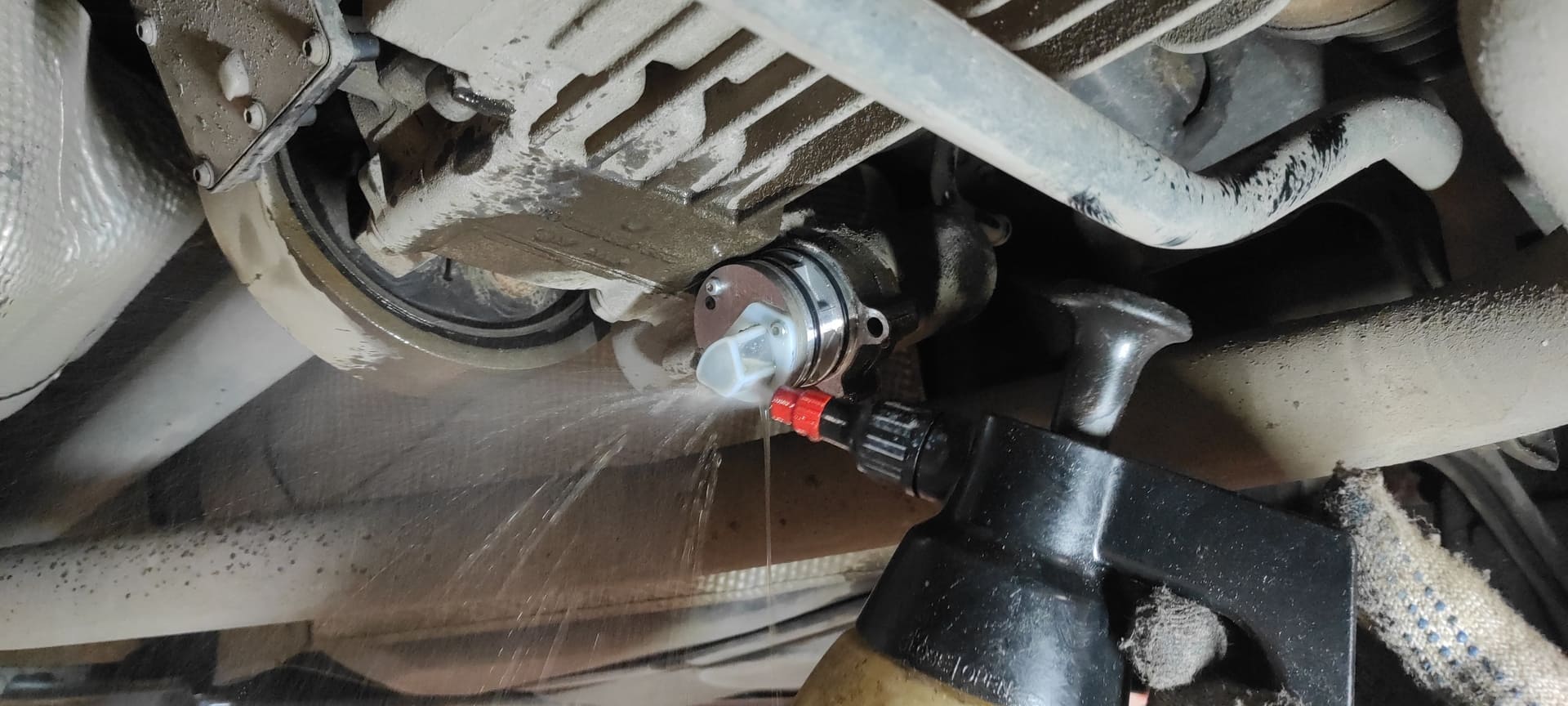 Замена масла в муфте Haldex