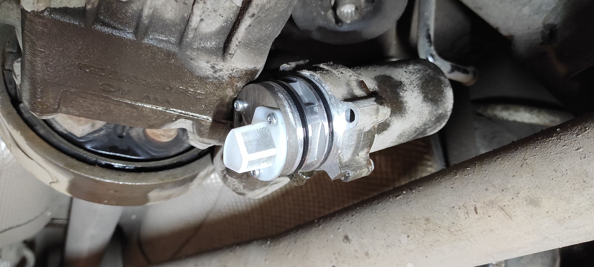 Замена масла в муфте Haldex