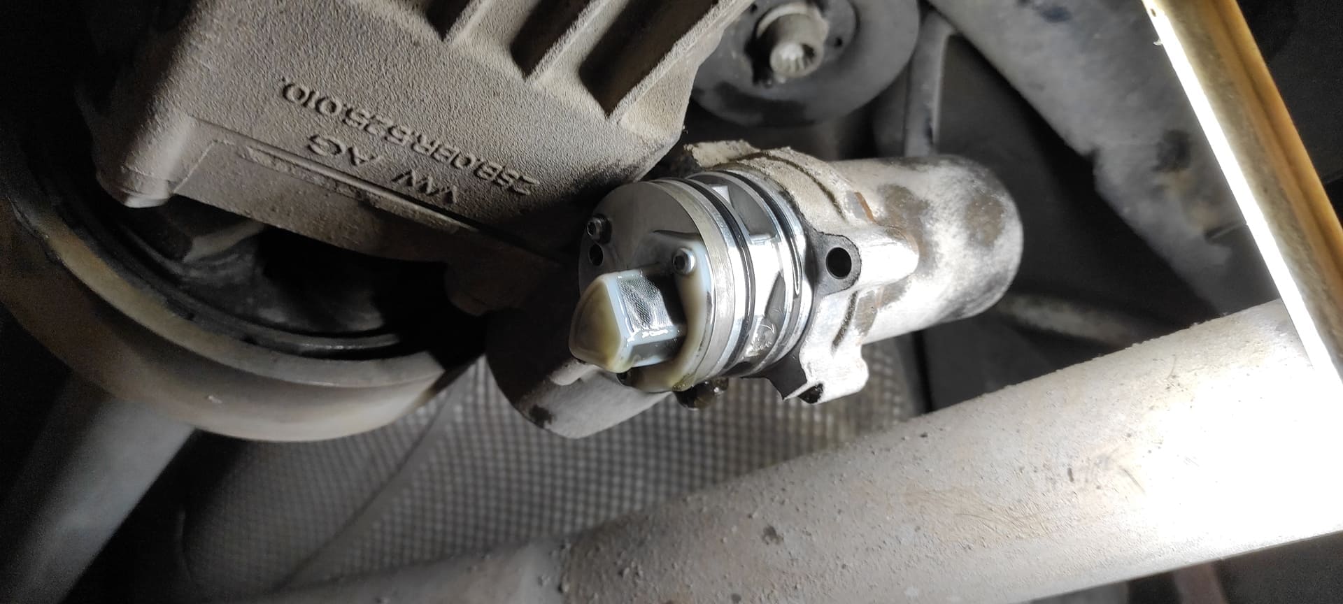 Замена масла в муфте Haldex