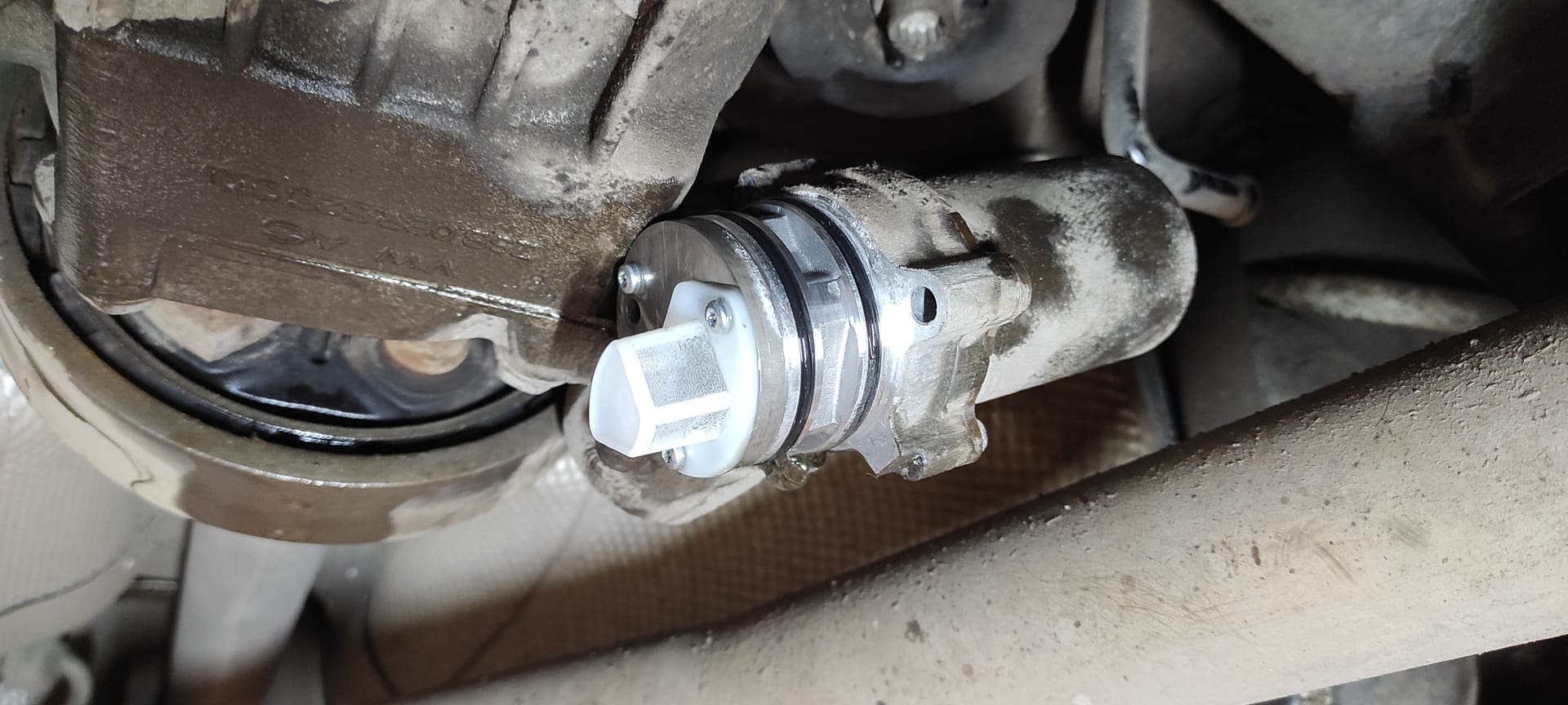 Замена масла в муфте Haldex