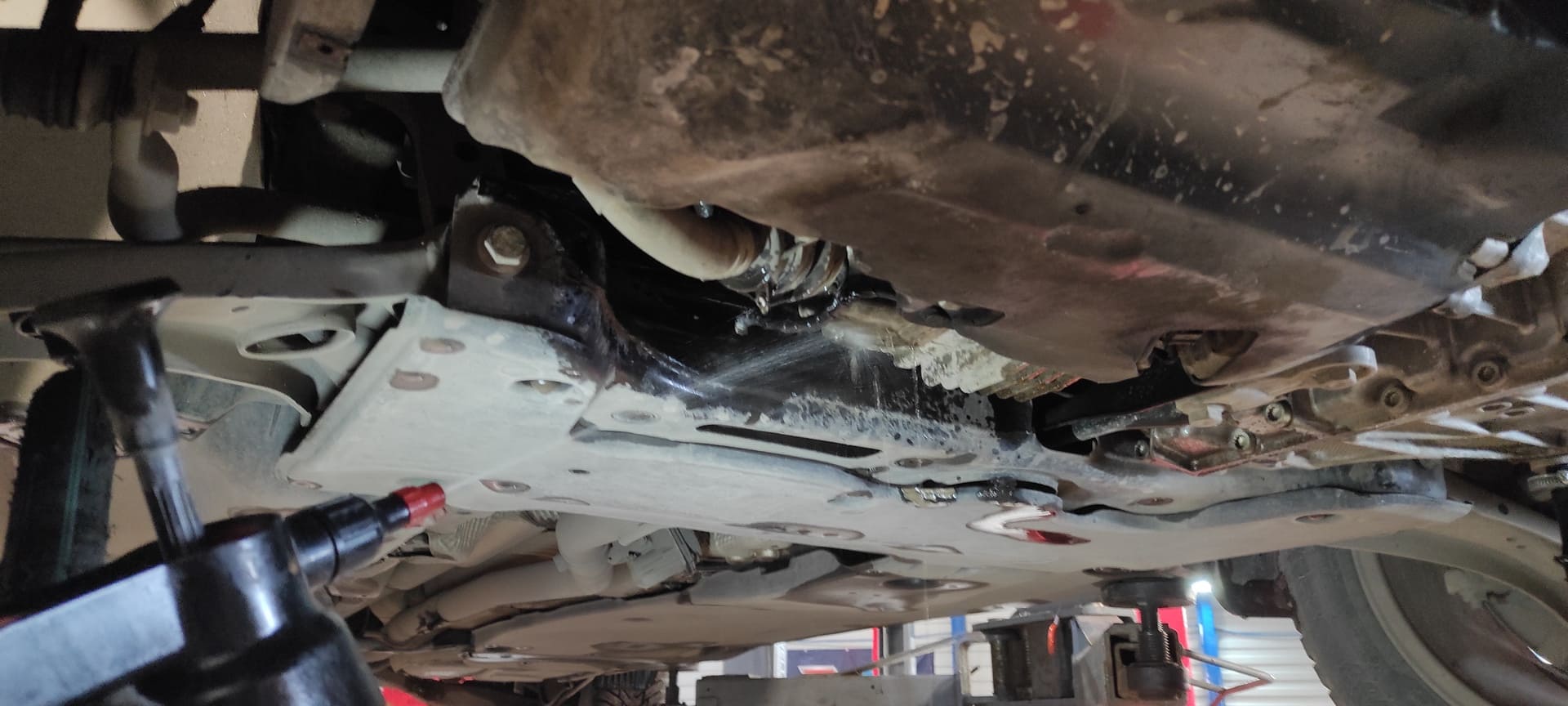 Замена масла в раздатке