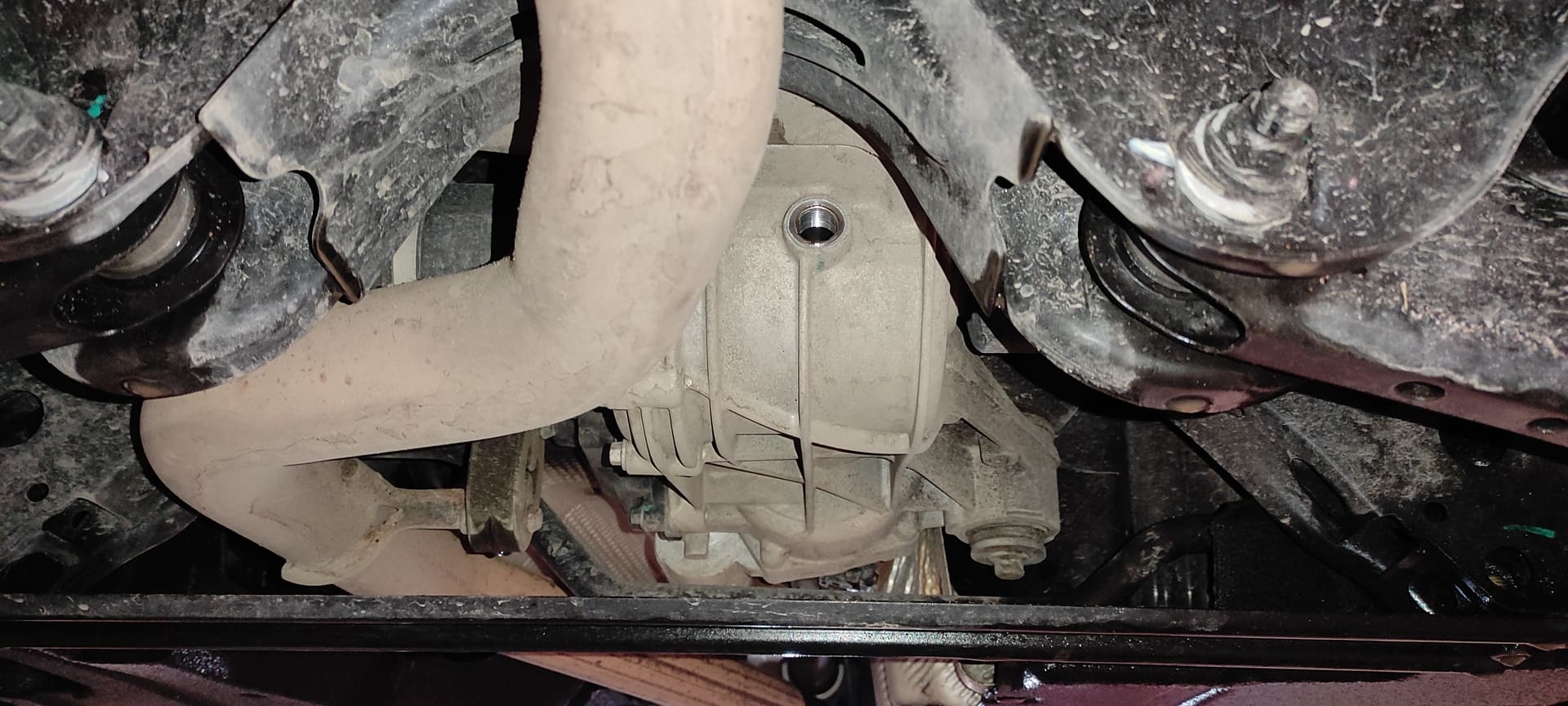 Замена масла в раздатке