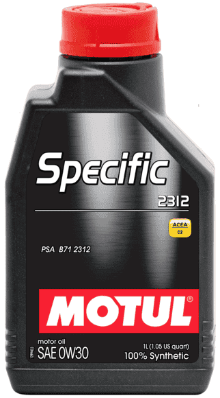 Motul SPECIFIC 2312 0W-30. Замена масла в легковых автомобилях. СТО MOTUL Сервис, СПб, Ванеева 10. Пн - Пт, 09.00 - 21.00
