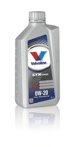 Valvoline  SynPower 0W-20. Замена масла в легковых автомобилях. СТО MOTUL Сервис, СПб, Ванеева 10. Пн - Пт, 09.00 - 21.00