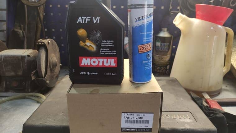 Mazda CX‑5 | Полная аппаратная замена масла в АКПП Aisin FW6A-EL