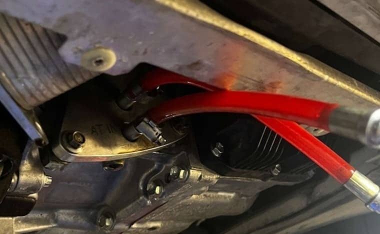 BMW X1 F48 | Полная аппаратная замена масла в АКПП GA8G45AW, Aisin TG81SC