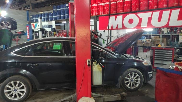 Техобслуживание: Ford Mondeo IV. Полная замена масла в АКПП Aisin Warner TF-81SC, AWF21