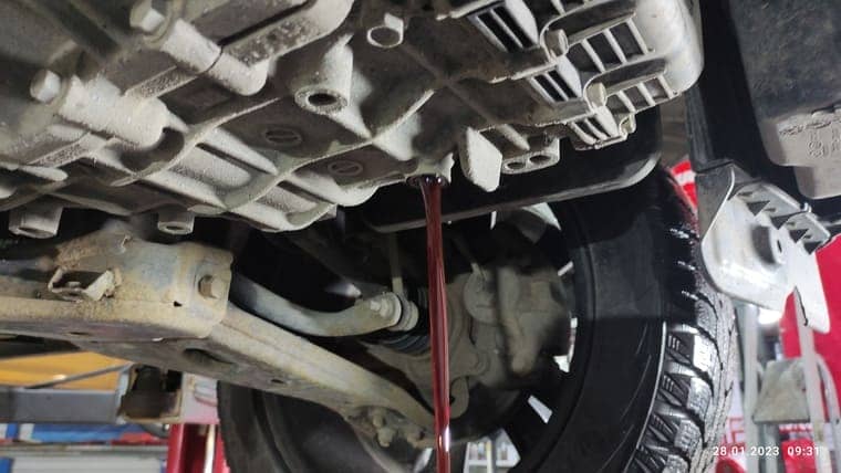 Kia Sportage | Полная аппаратная замена масла в 6-ступенчатой АКПП концерна KIA/Hyundai A6MF1