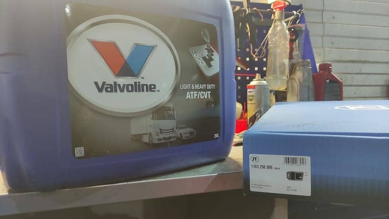 Audi Q7 4M | Полная аппаратная замена масла в АКПП ZF 8HP65, 0D5