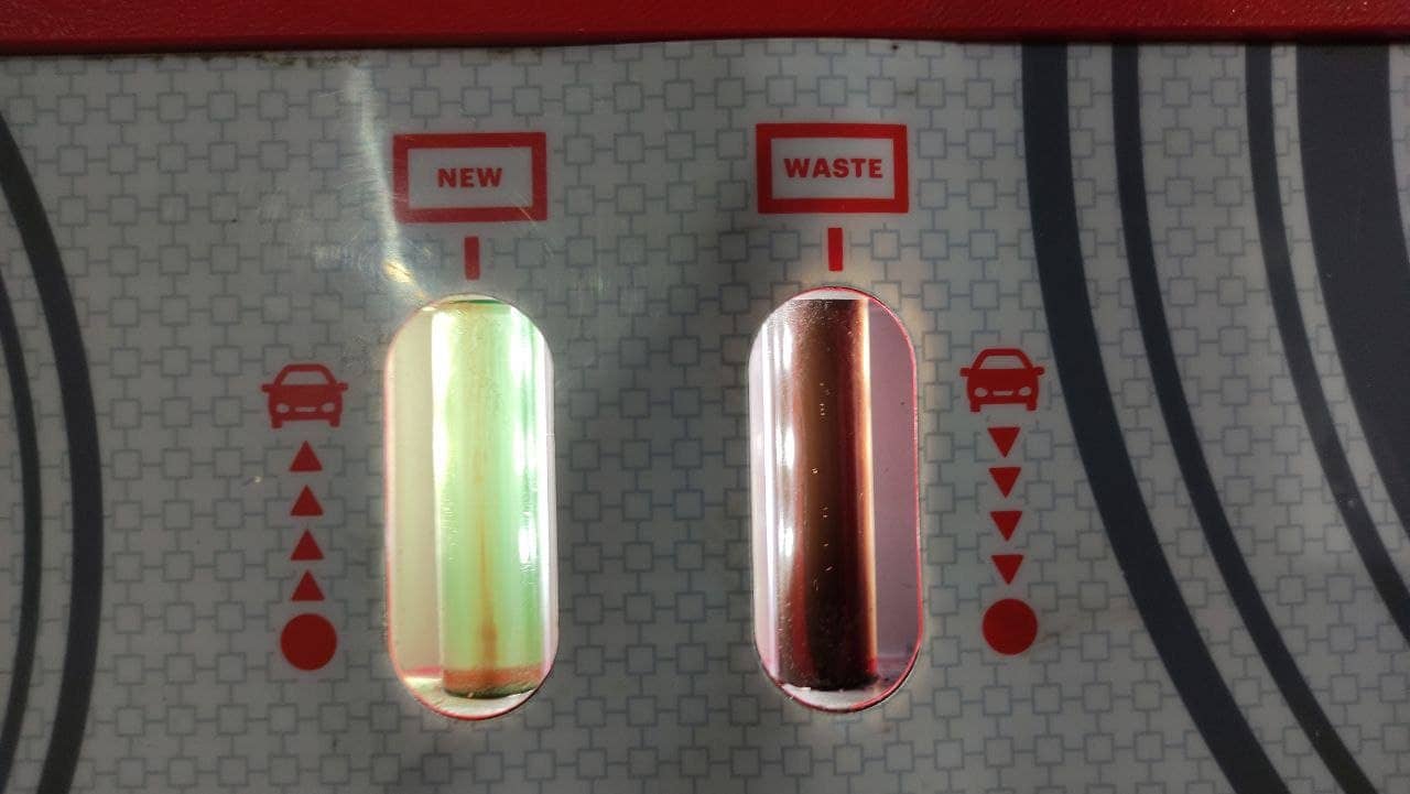 Полная аппаратная замена масла в вариаторе началась