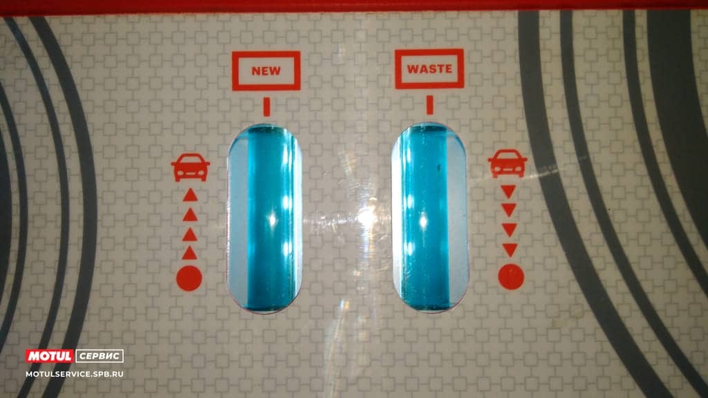 Результат полной замены масла