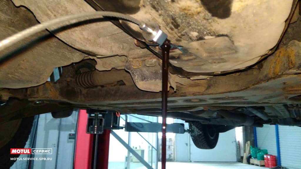 Mitsubishi Outlander | Пол­ная аппа­рат­ная заме­на мас­ла в вари­а­то­ре Jatco JF011E