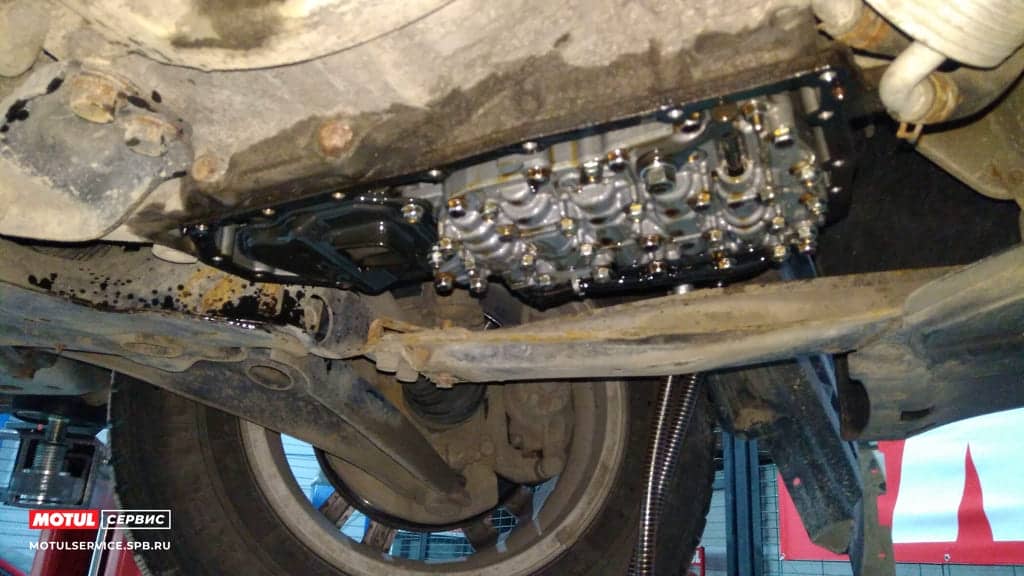 Mitsubishi Outlander | Пол­ная аппа­рат­ная заме­на мас­ла в вари­а­то­ре Jatco JF011E