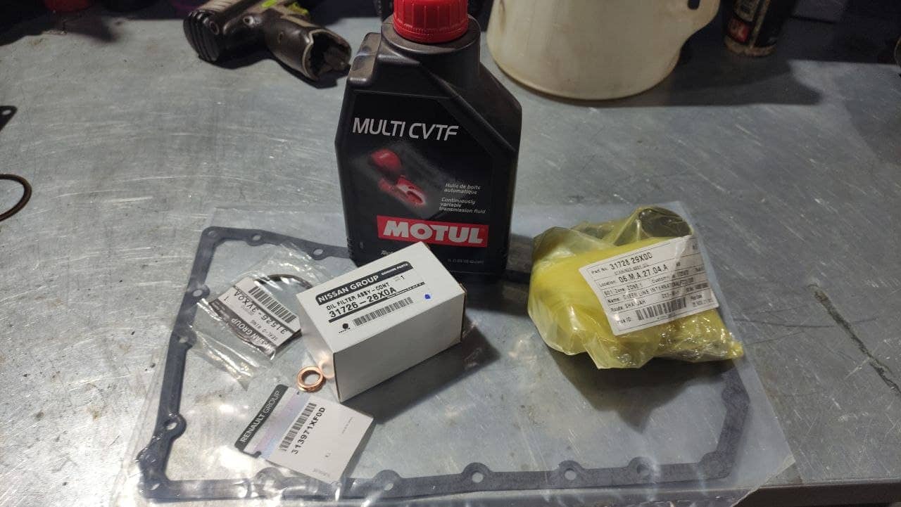 Nissan Murano | Пол­ная аппа­рат­ная заме­на мас­ла в вари­а­то­ре Jatco JF017E