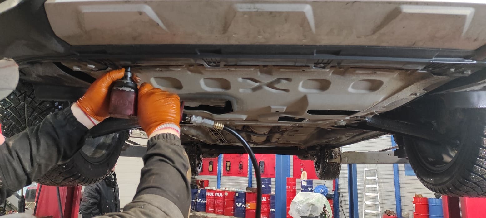 LADA Vesta SW Cross | Полная аппаратная замена масла в вариаторе Jatco JF015E